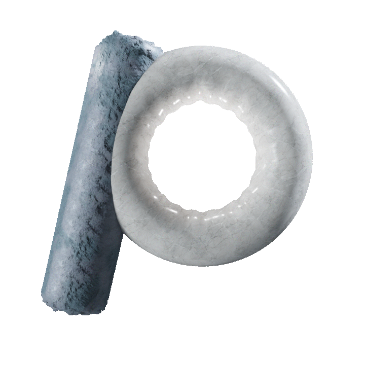 Close-up of a dental prosthetic, possibly a crown or bridge, with a circular opening, isolated on a black background.