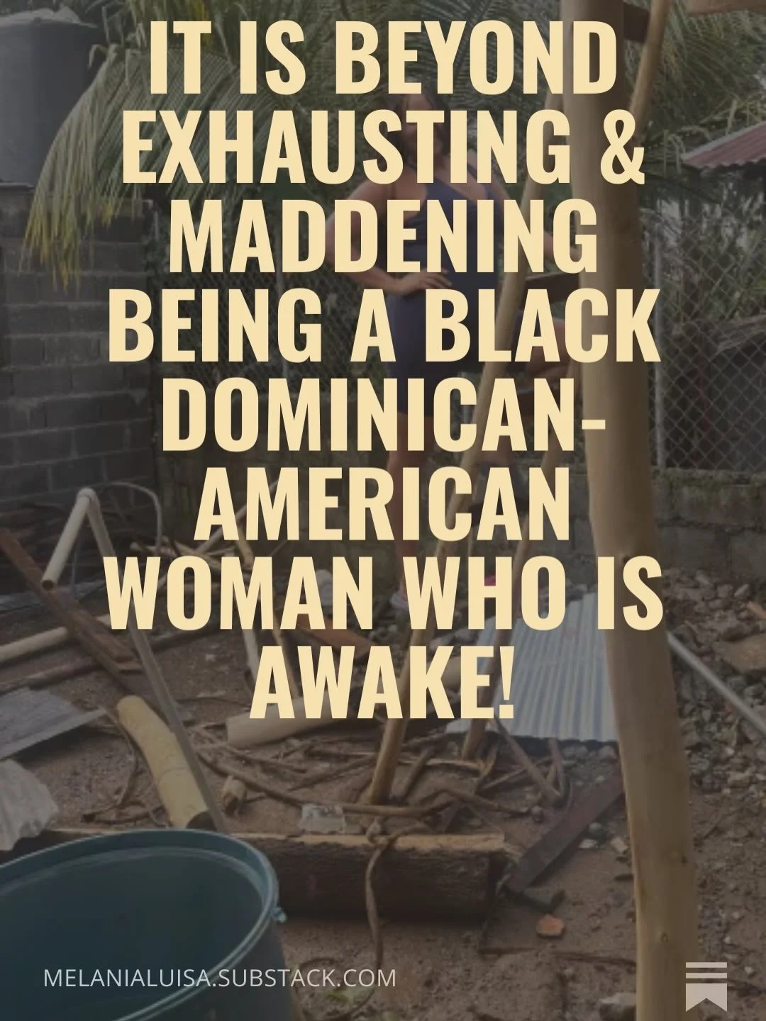 Happy Dominican Independence Day, I guess. Some thoughts on my substack. Link in bio.