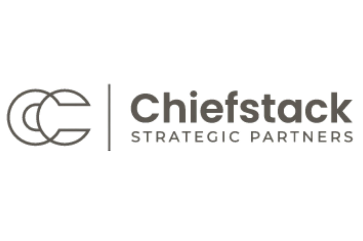 Logo of Cherstak with a stylized 'C' and 'C' intertwining, followed by the text 'cherstak' and the tagline 'Strategic Partners' underneath.