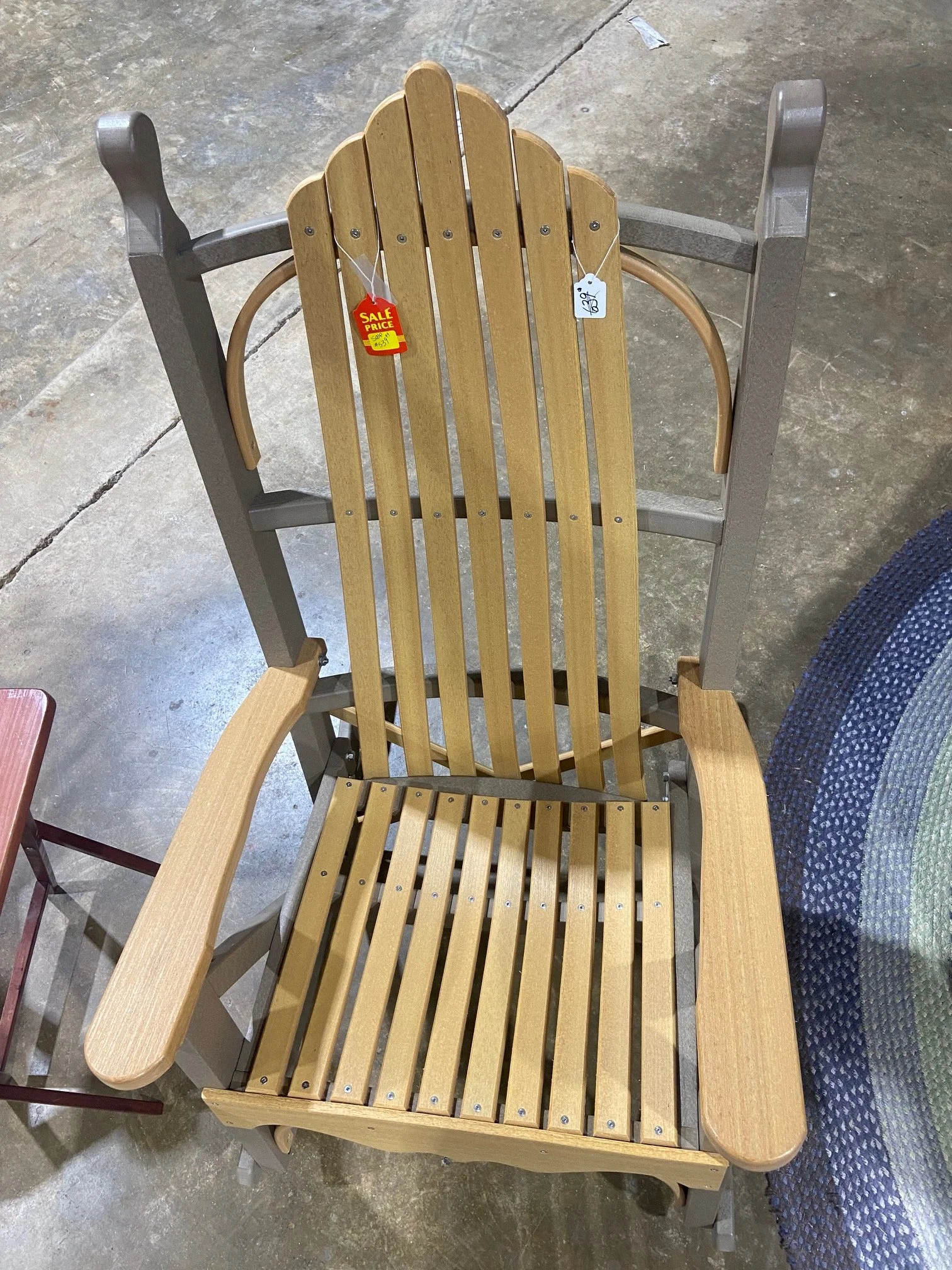 Sale! Tan/brown polywood chair $539.99 each