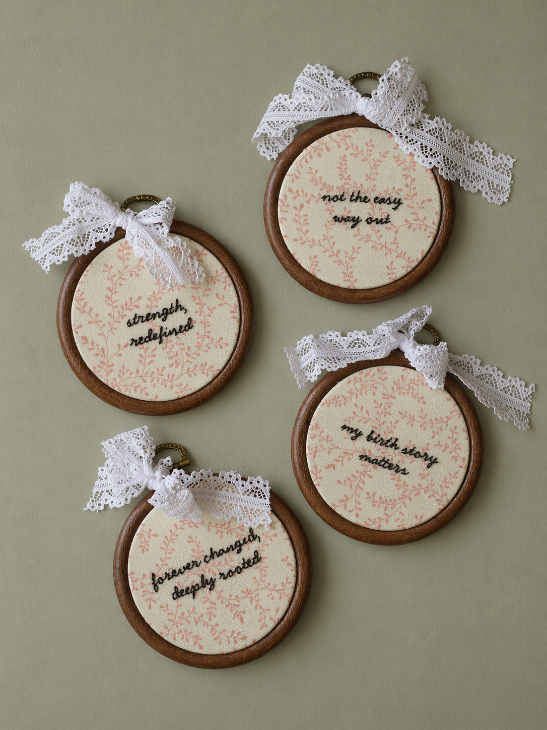 Empowerment Mini Hoop Bundle (All 4 pieces!)