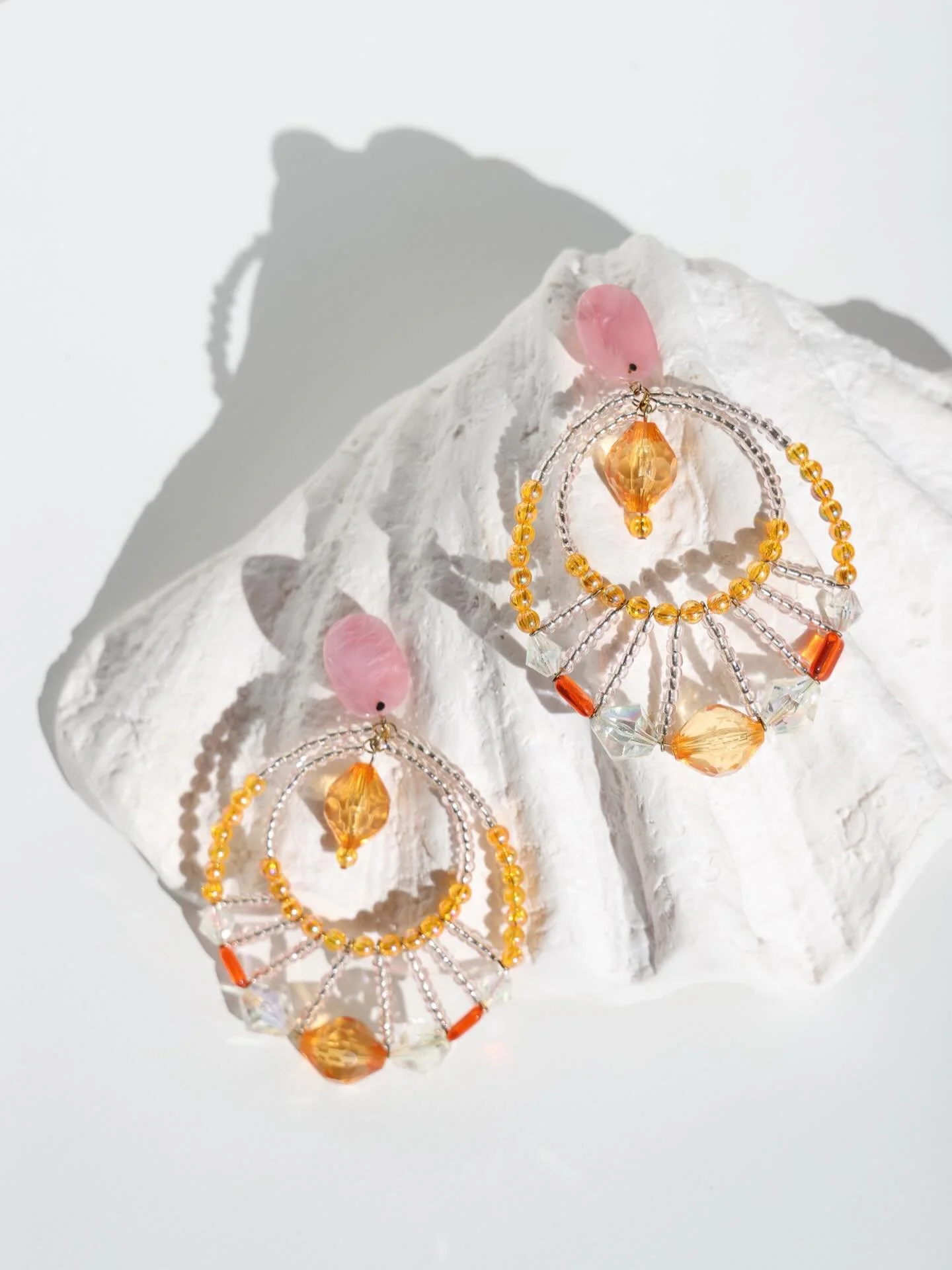 A Jadewood Signature Earring these Harley earrings are large and in charge. Made using a mix of new and vintage beads, no two pairs of Harley earrings is the same. She is lightweight and gives you the best bang for your buck. So if you&rsquo;re loud 