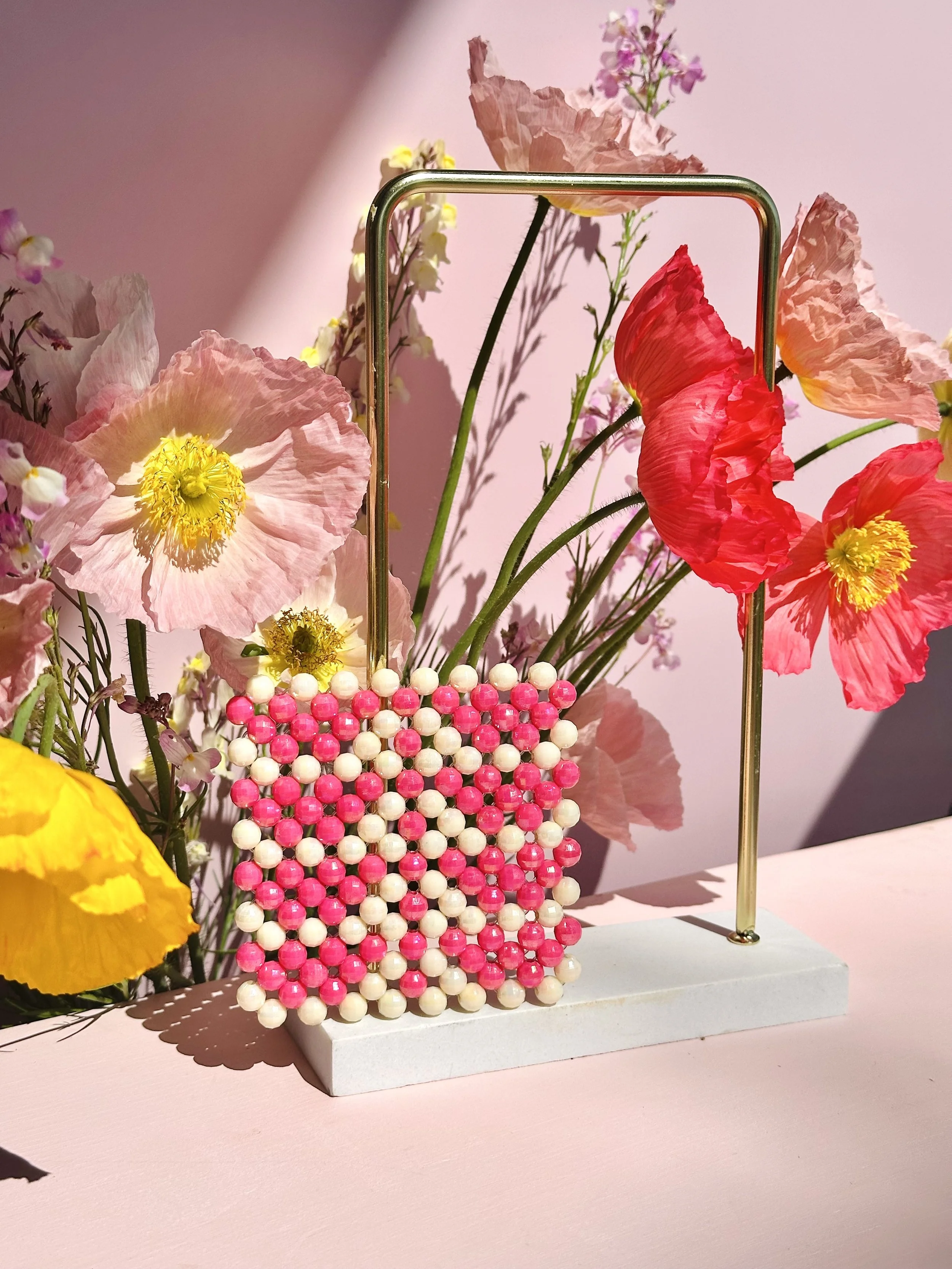 Verona Vine - Beaded Coaster Set (4)