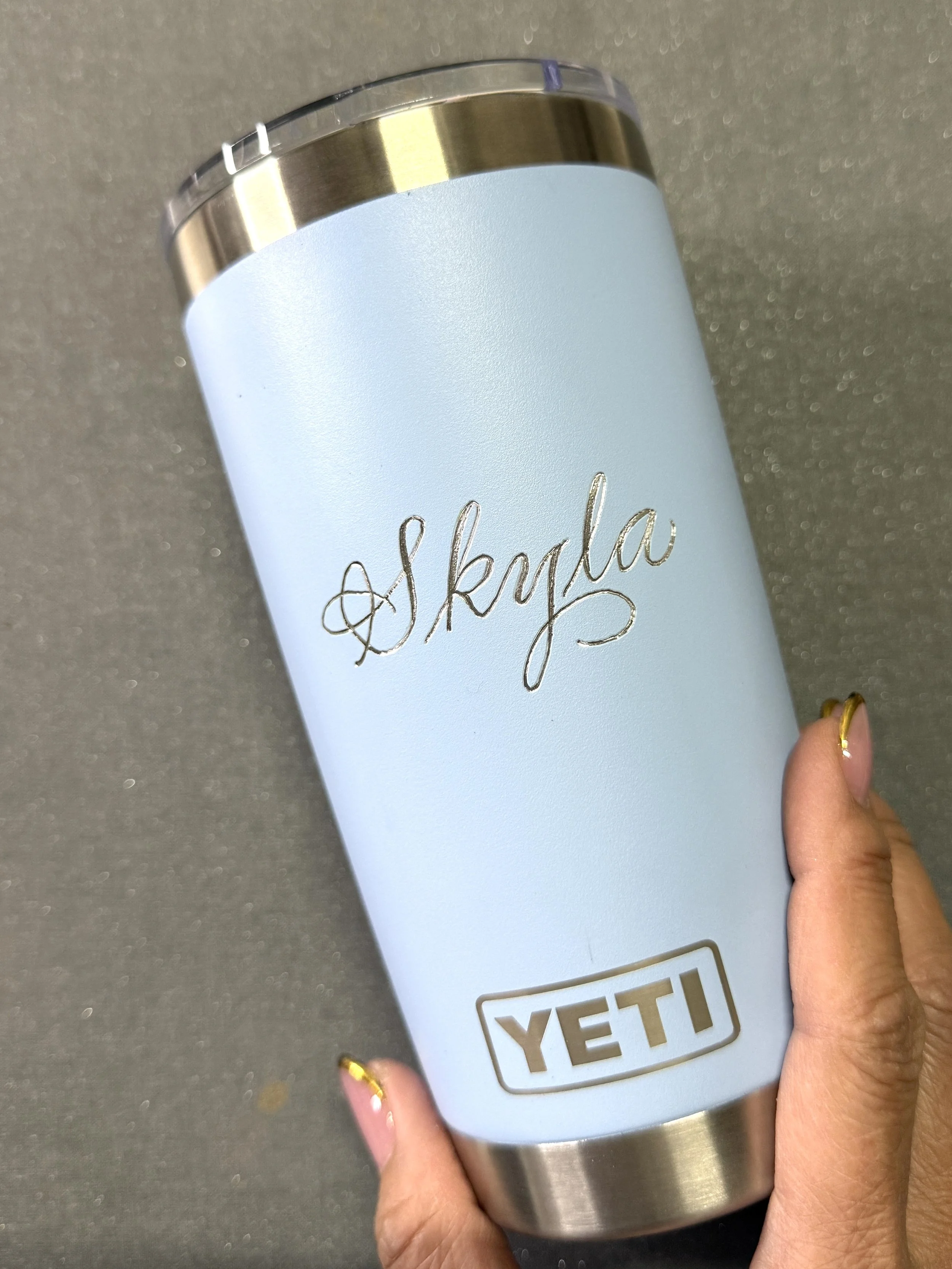 Personalized Drinking Tumblers Bridesmaids Gifts Central California Artist .jpg