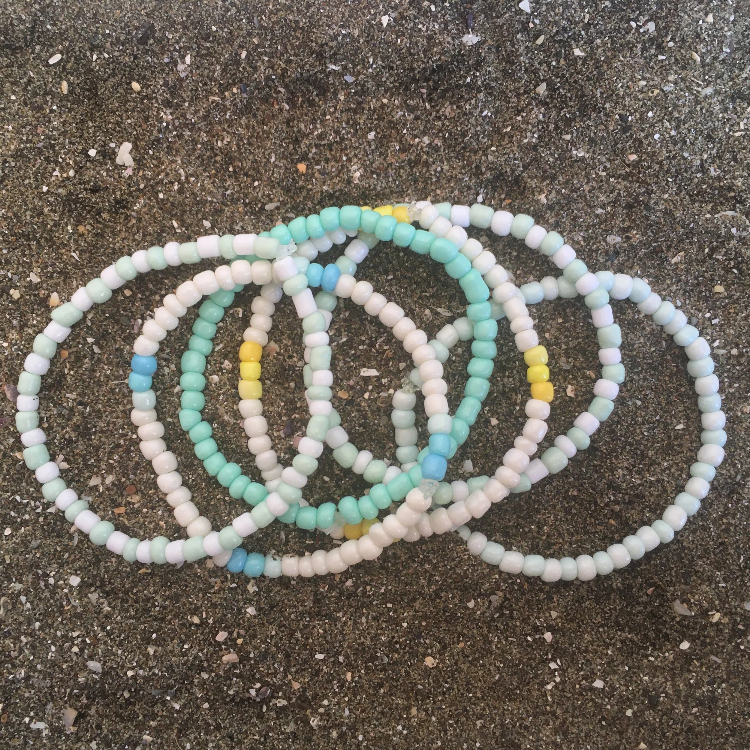 Orewa Beach Summer Beachy Bracelet Set