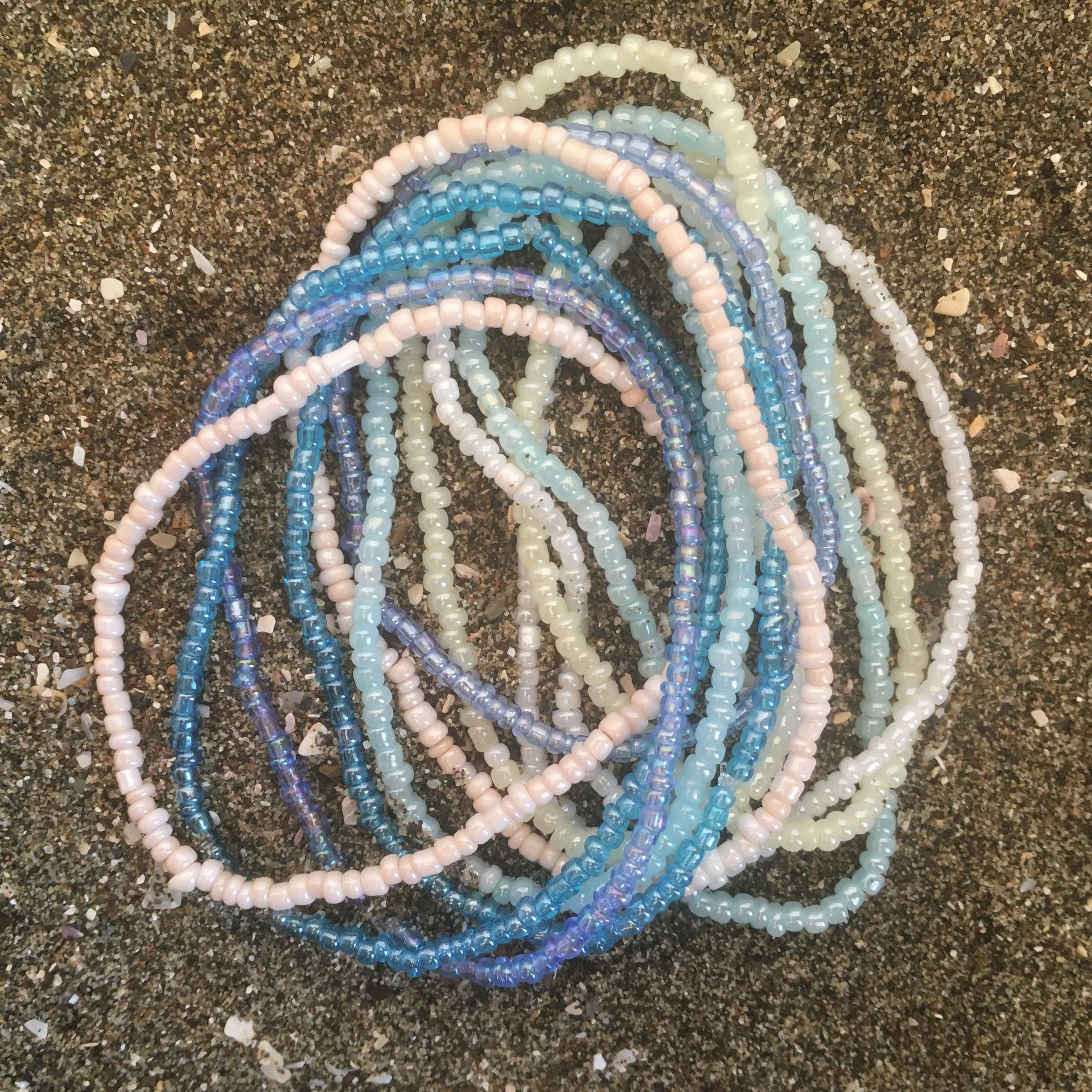 Cape Ann Summer Beachy Bracelet Set