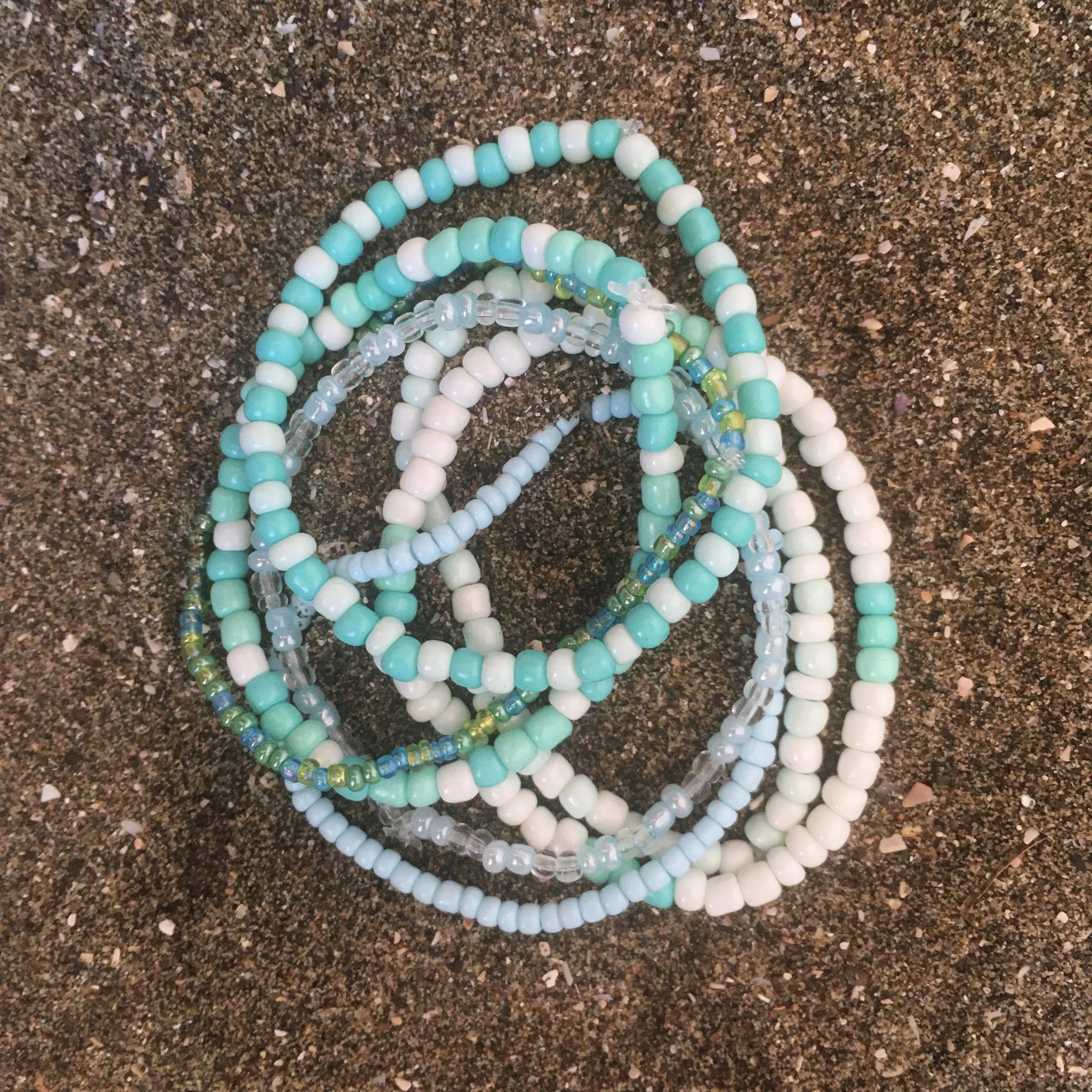 Caswell Beach Summer Beachy Bracelet Set