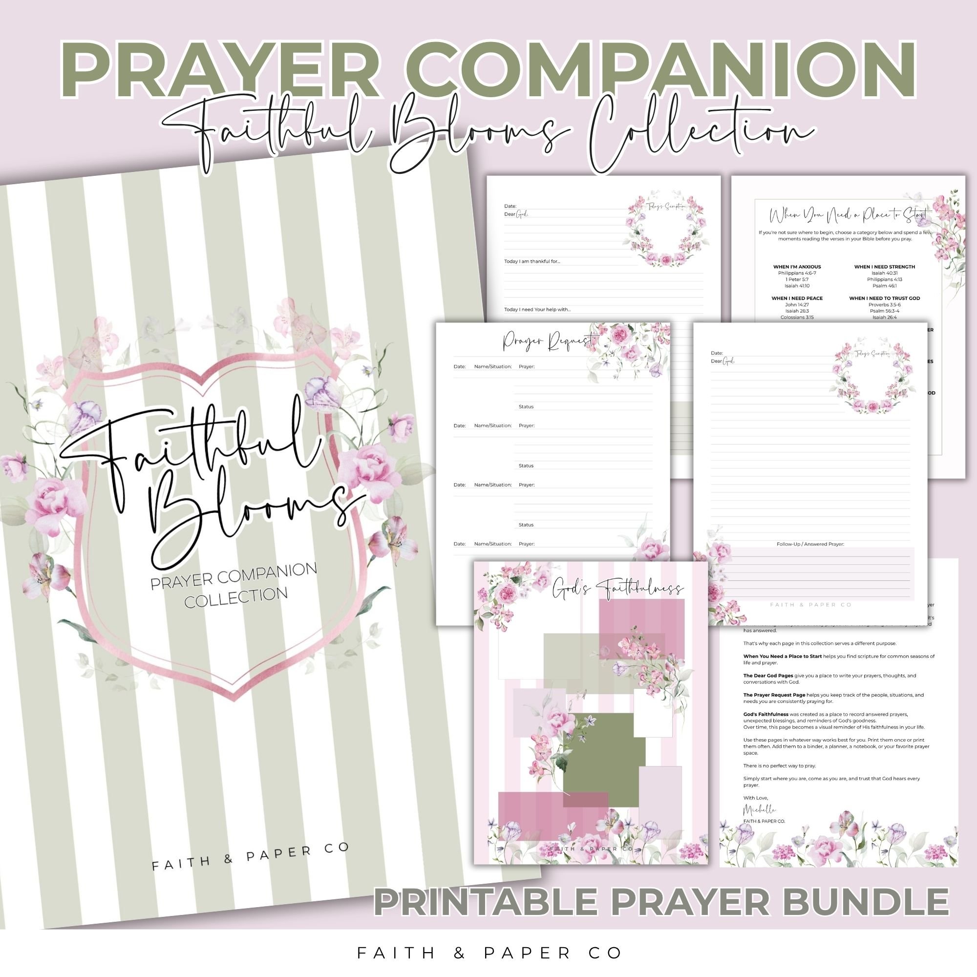 Faith Blooms Prayer Companion
