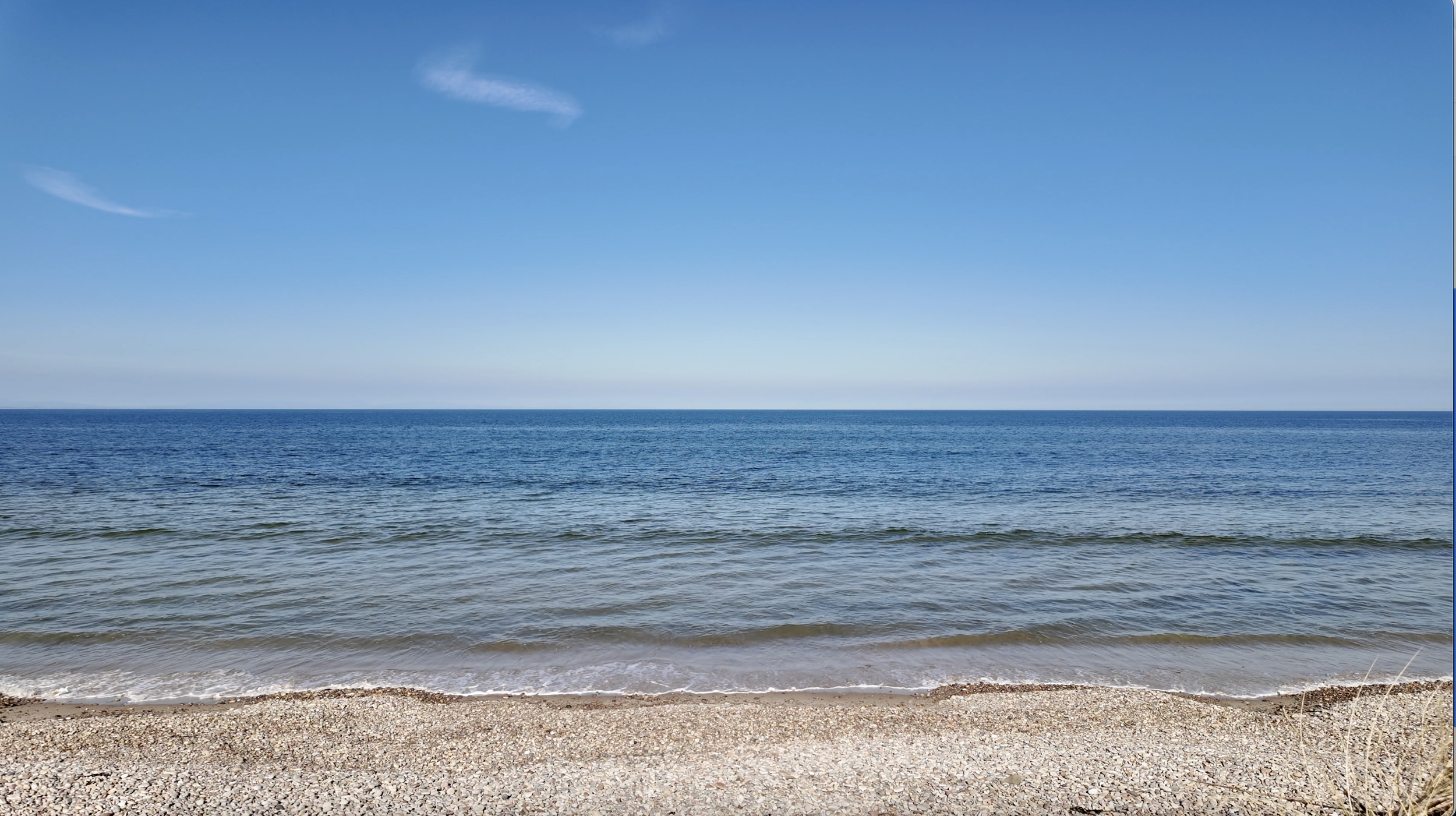 Sunny day on the Moray Coast, Scotland