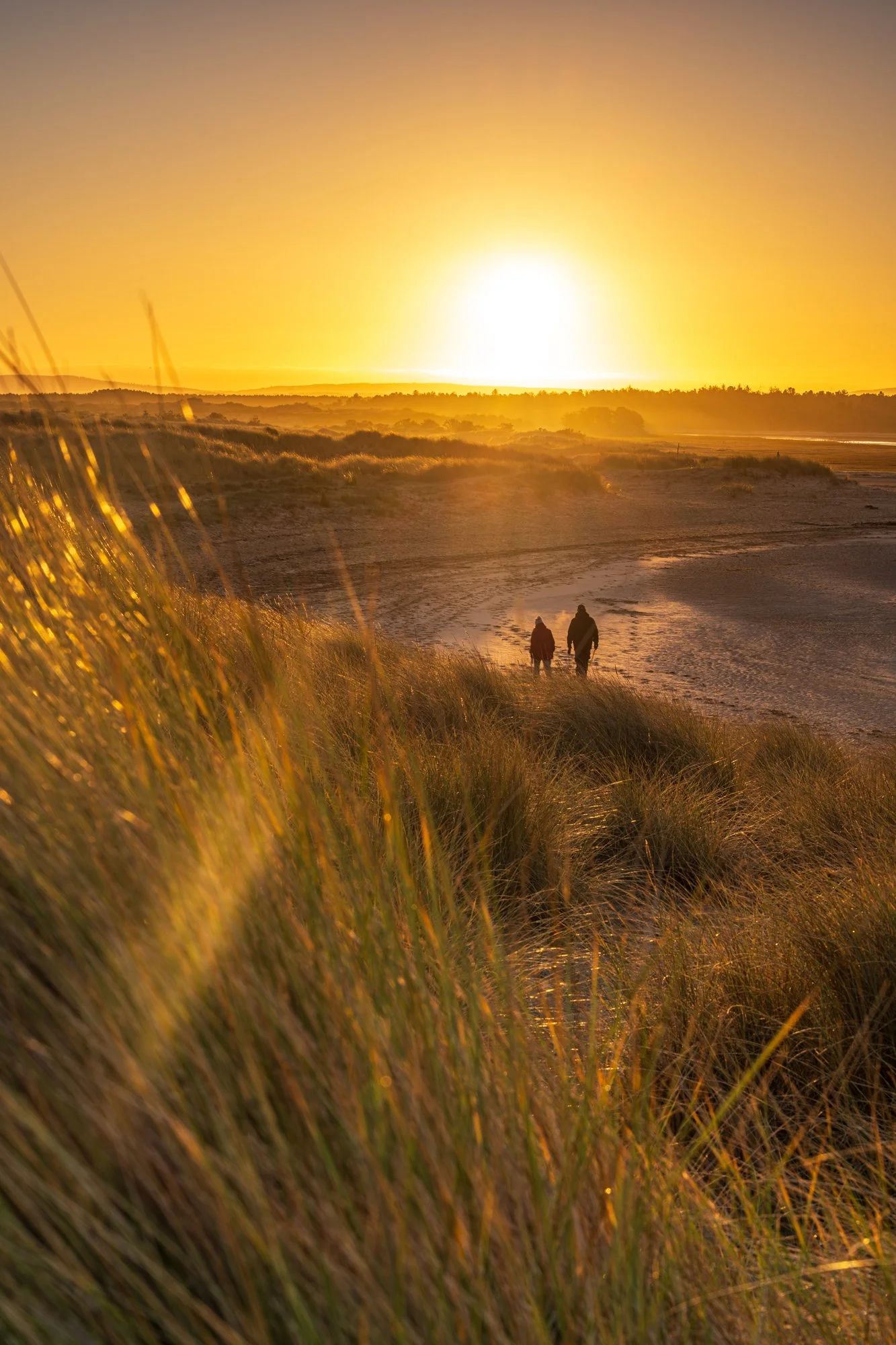 Christmas Eve Walk - Lossie East Beach 