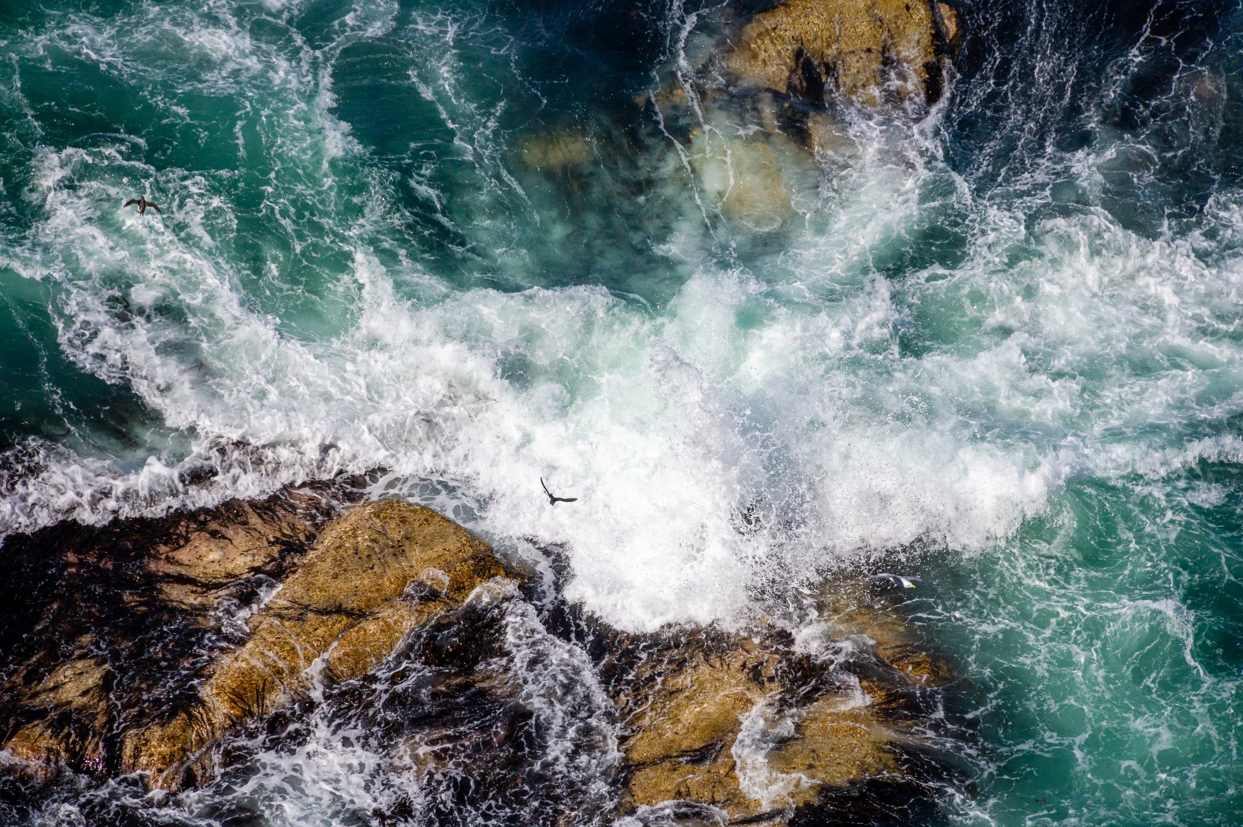 Crashing Waves at Troup Head