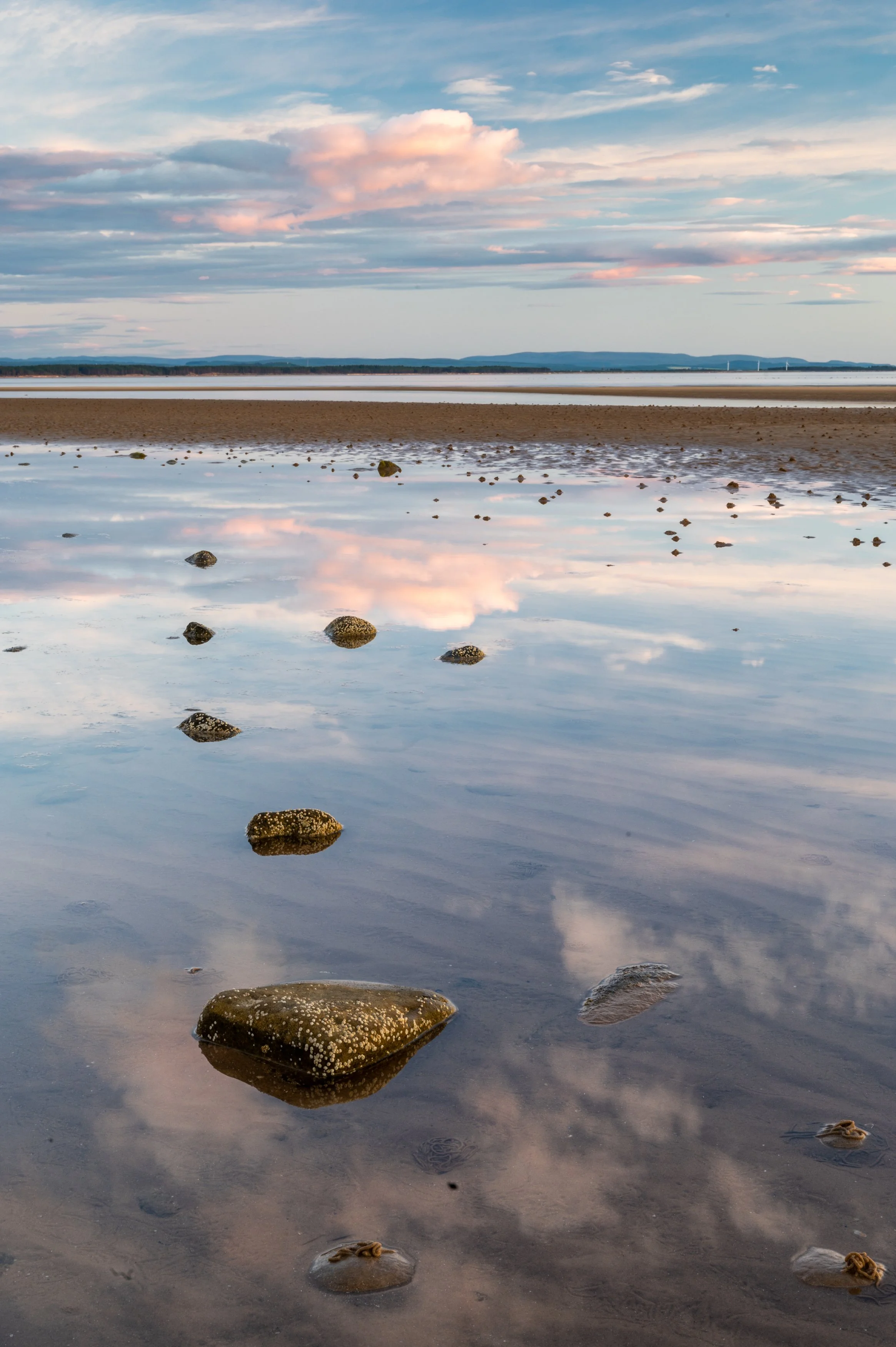 Stepping stones - Burghead Beach
