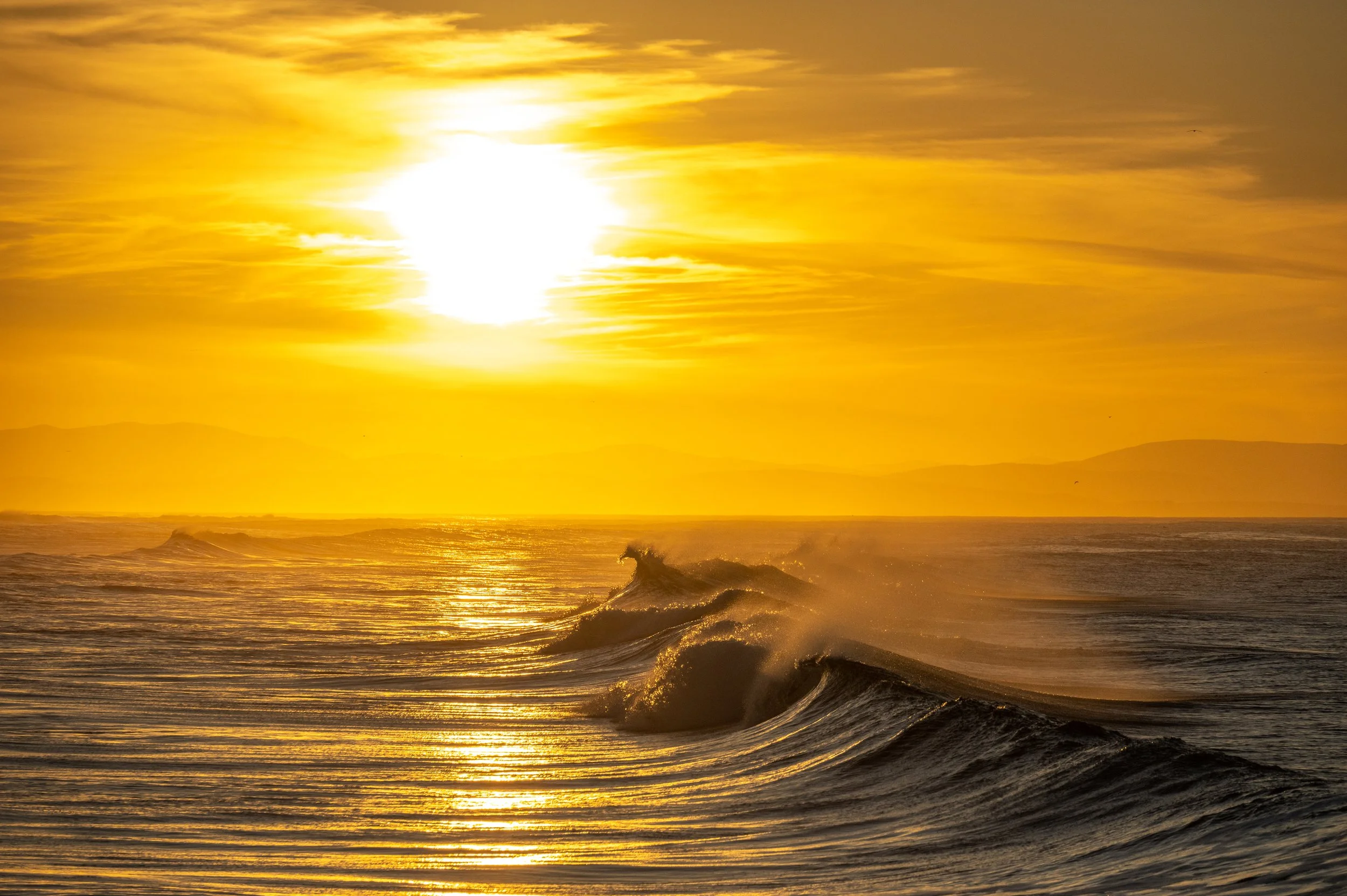 Crest of the wave - Moray Coast 