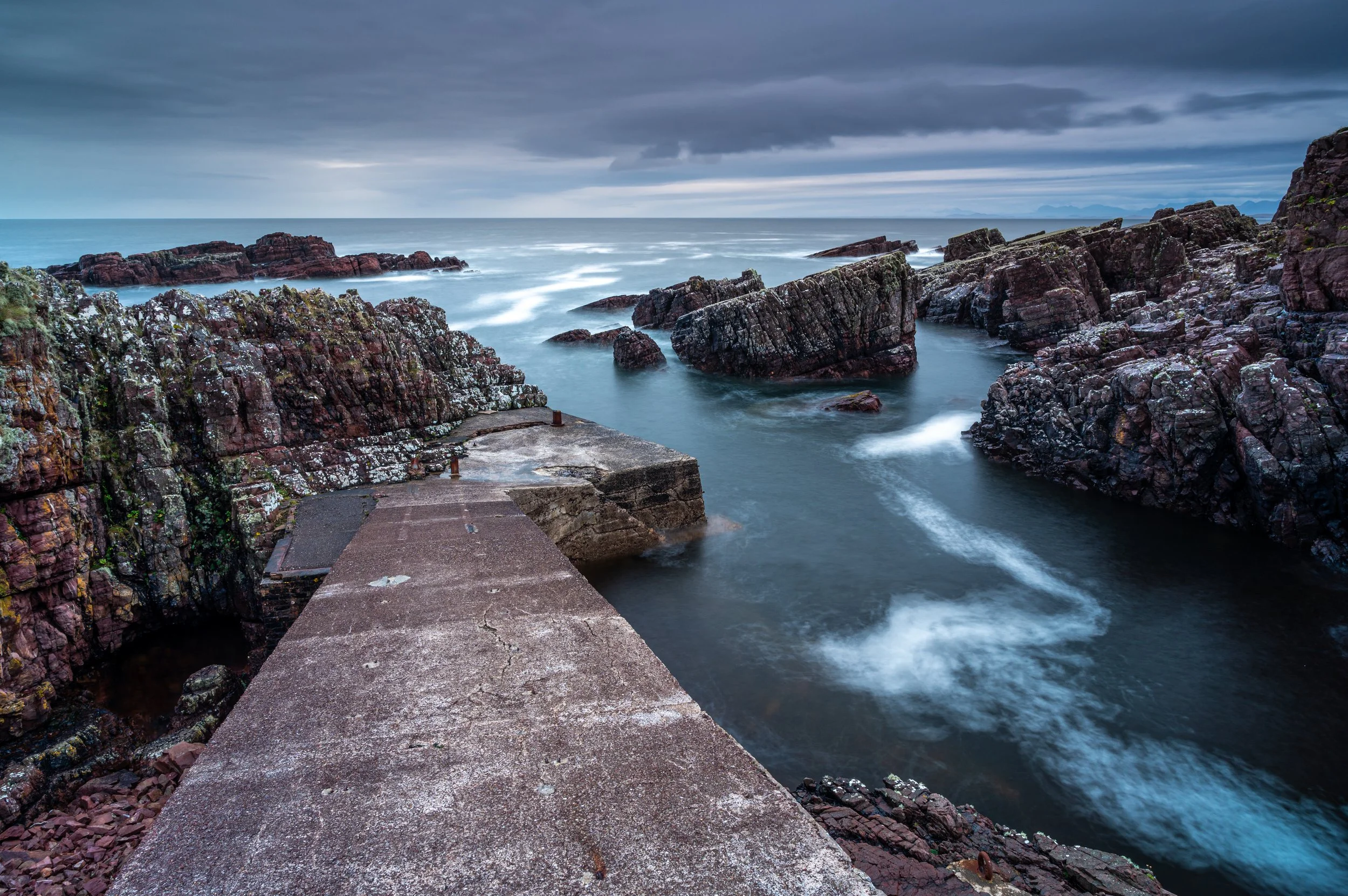 Rocky Atmosphere - by Rua Reidh Lighthouse