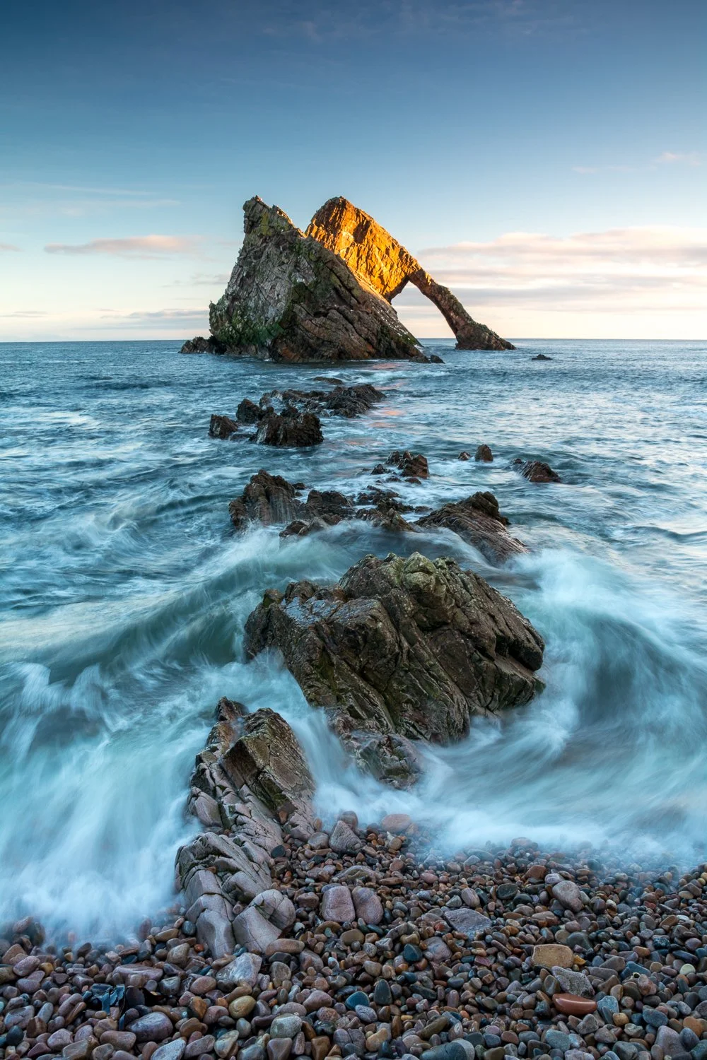 Fascinating Movement at Bow Fiddle Rock 