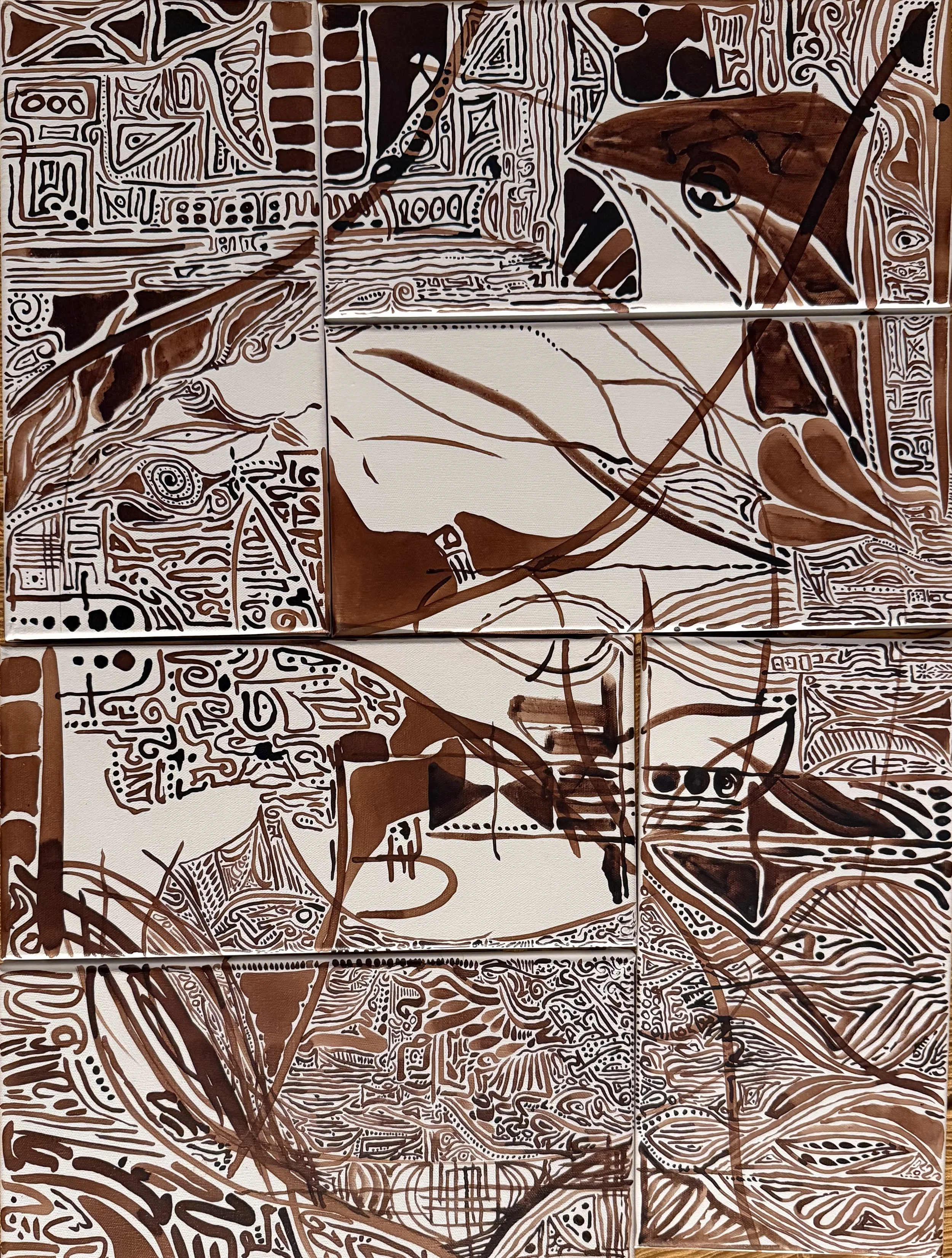 A conversation with..., 2025 | 20 x 30