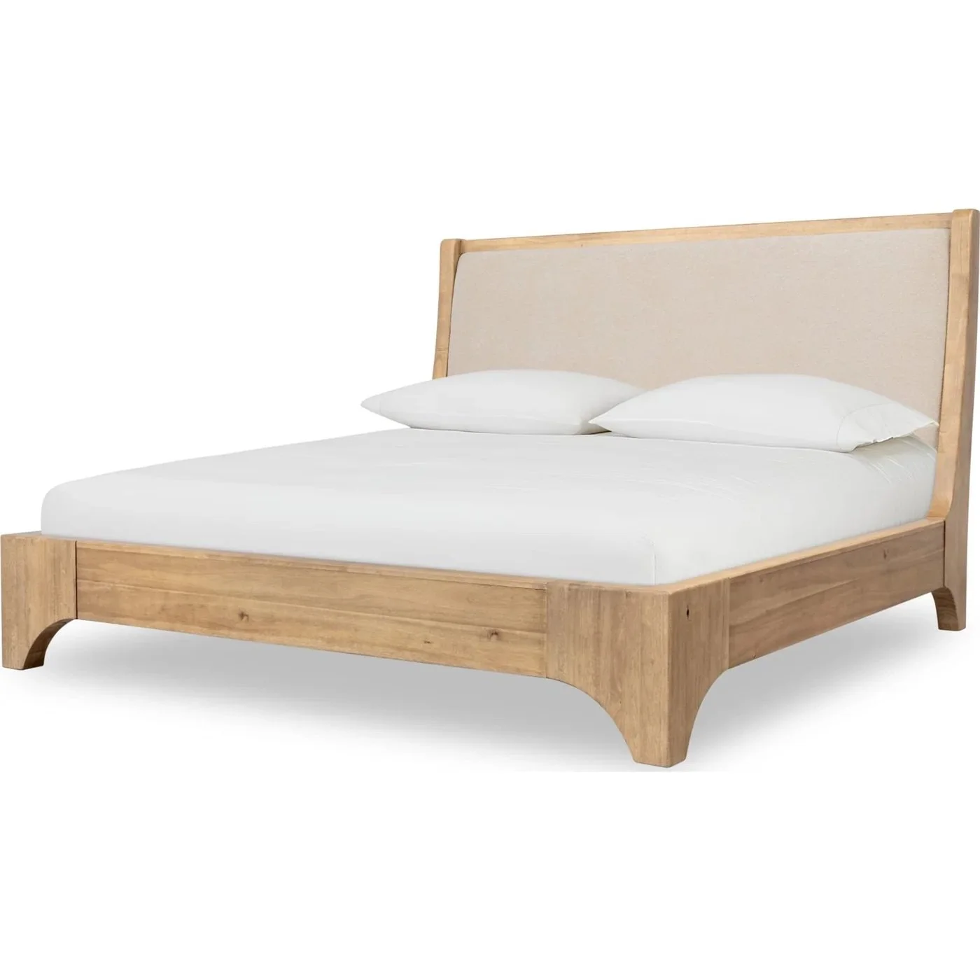 Brentwood Wood & Upholstered Bed