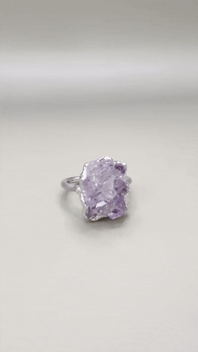 Amethyst edging ring RBL-S05