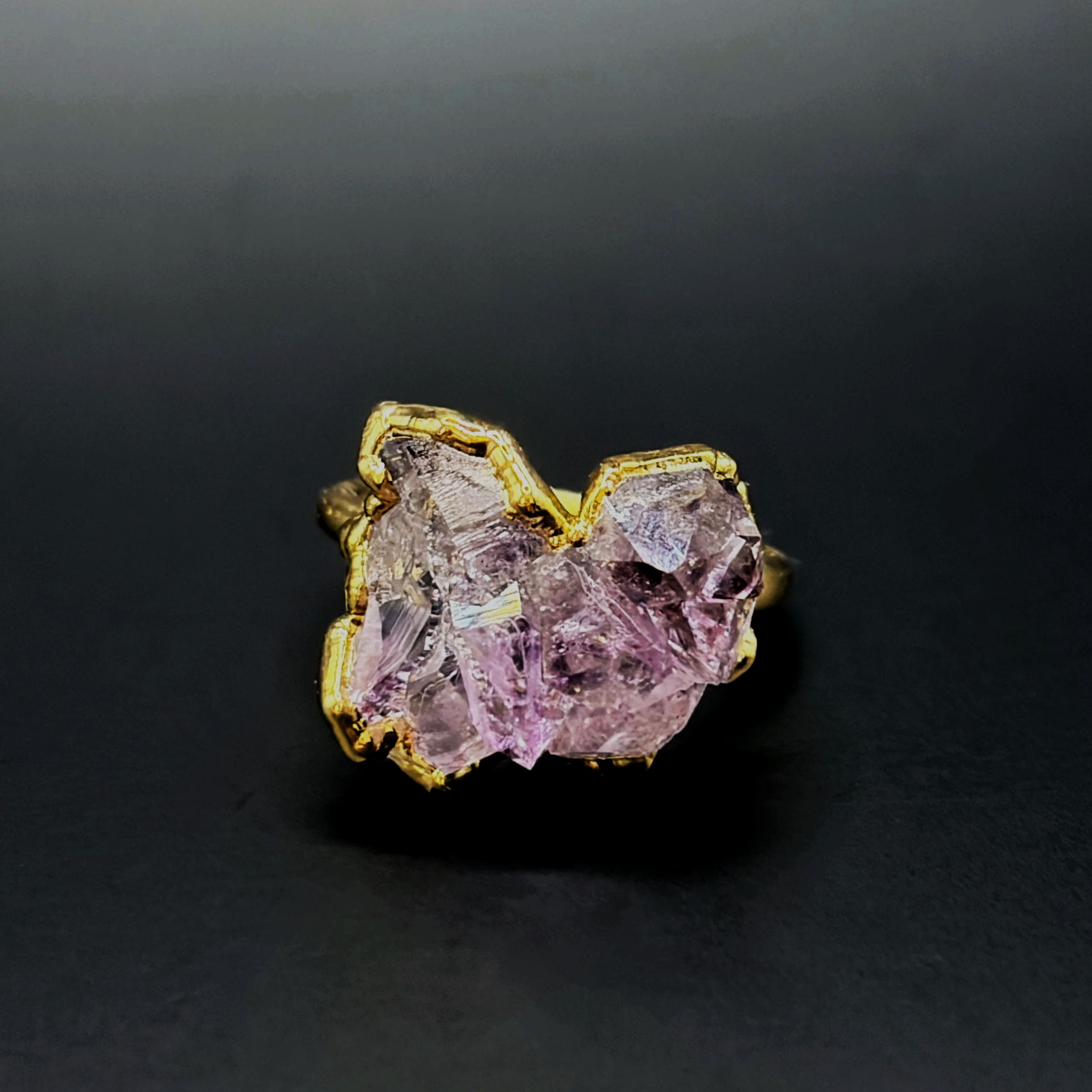 Amethyst edging ring  RBL-S01