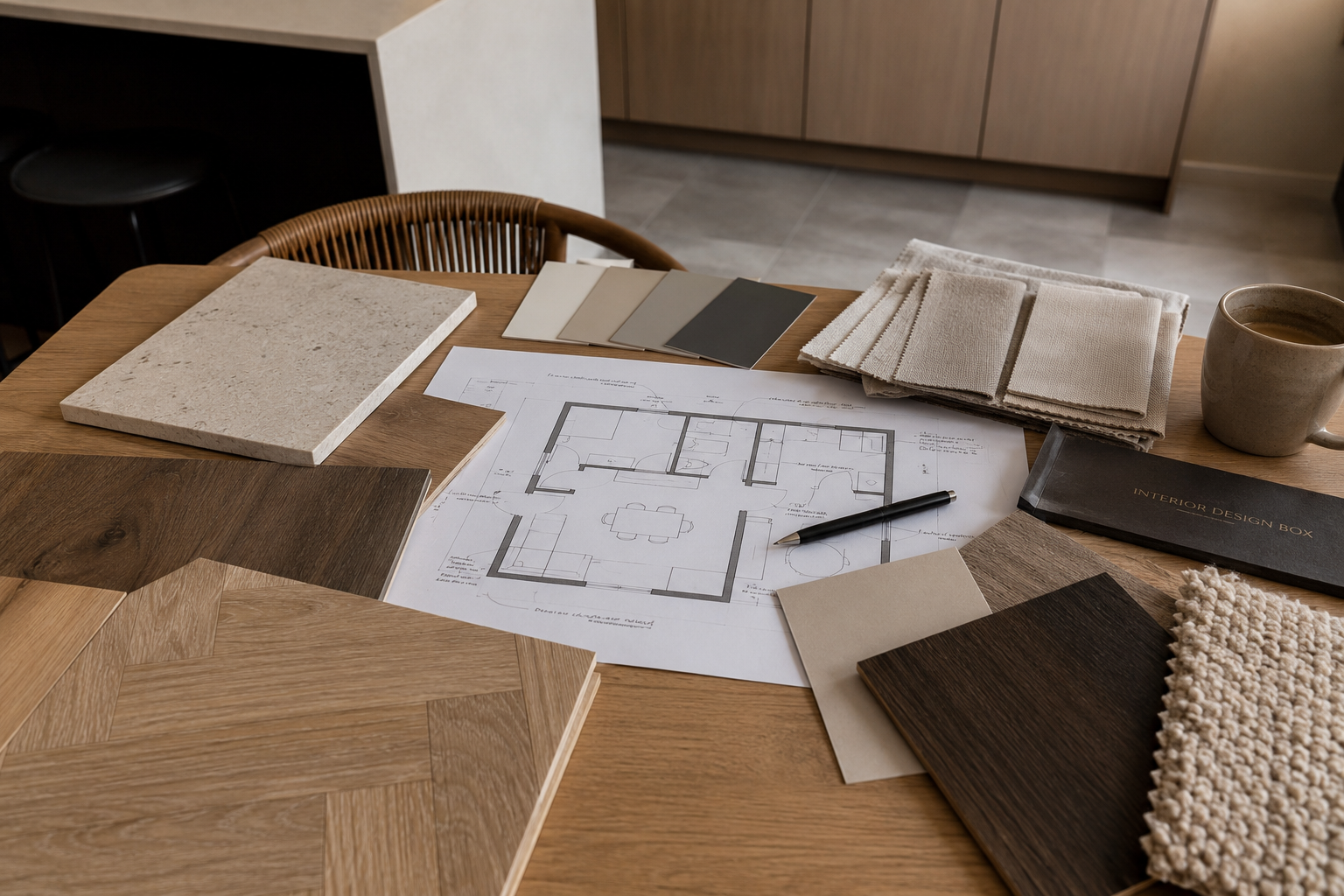 Eerst de vloer, keuken of wandkleur kiezen? De juiste volgorde voor je interieur