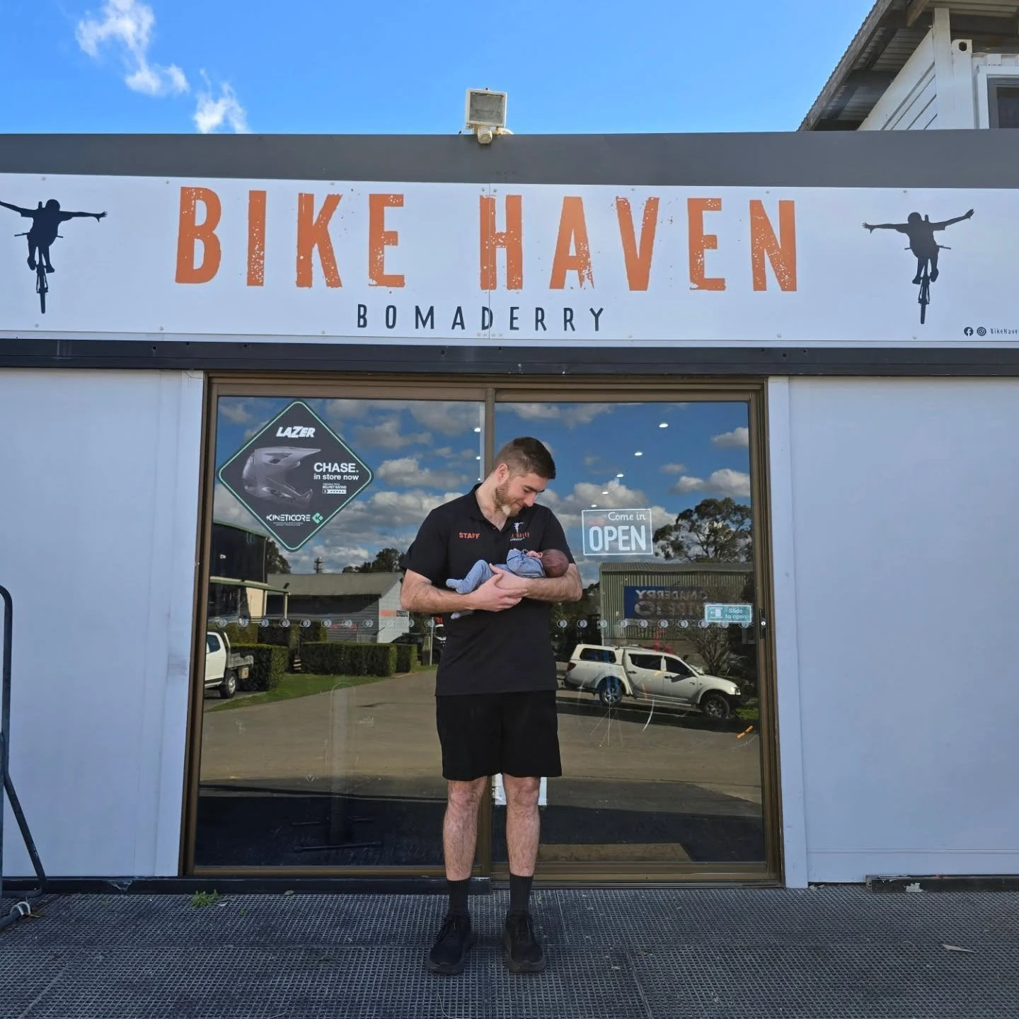 On the 12th of August, we added a 3rd generation to the Bike Haven family! Jarvis and Kiah had a little boy named Euca and couldn't be happier 😊
Thank you to those who were patient while we closed for a few days to adapt to life as a new family and 
