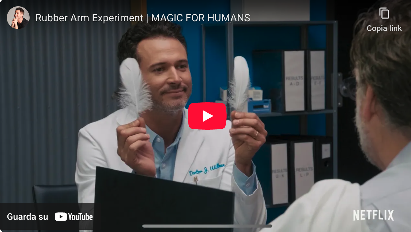 É il cervello che fa il dolore.