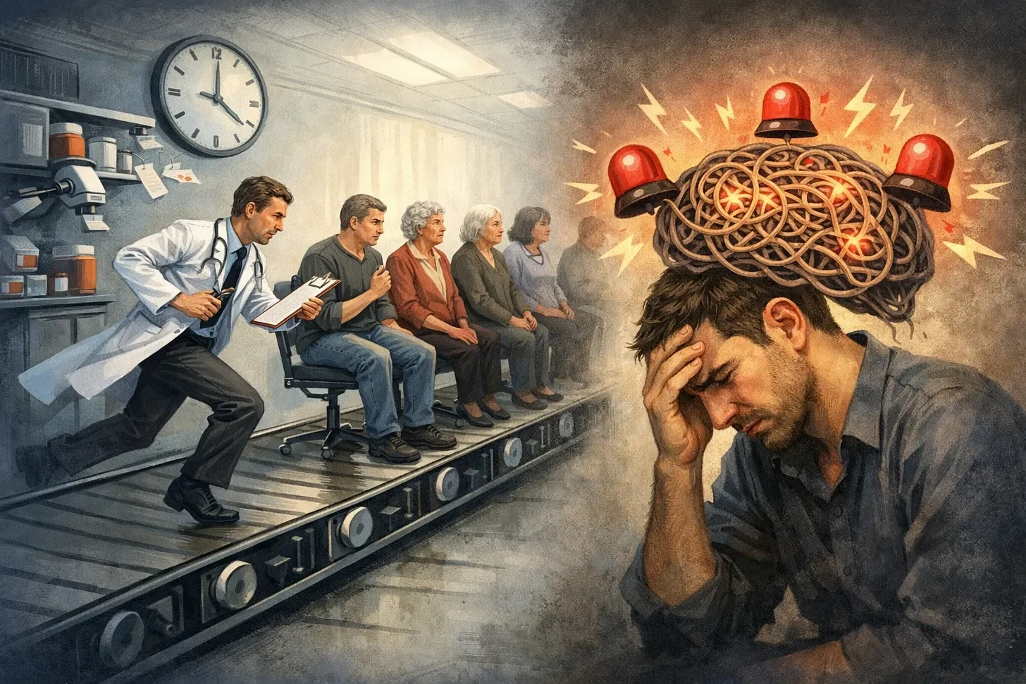 Il "cliente fast food" della medicina moderna