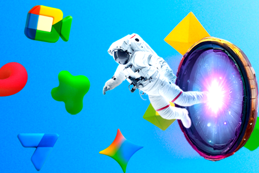 Campagne marketing créative pour Google Workspace