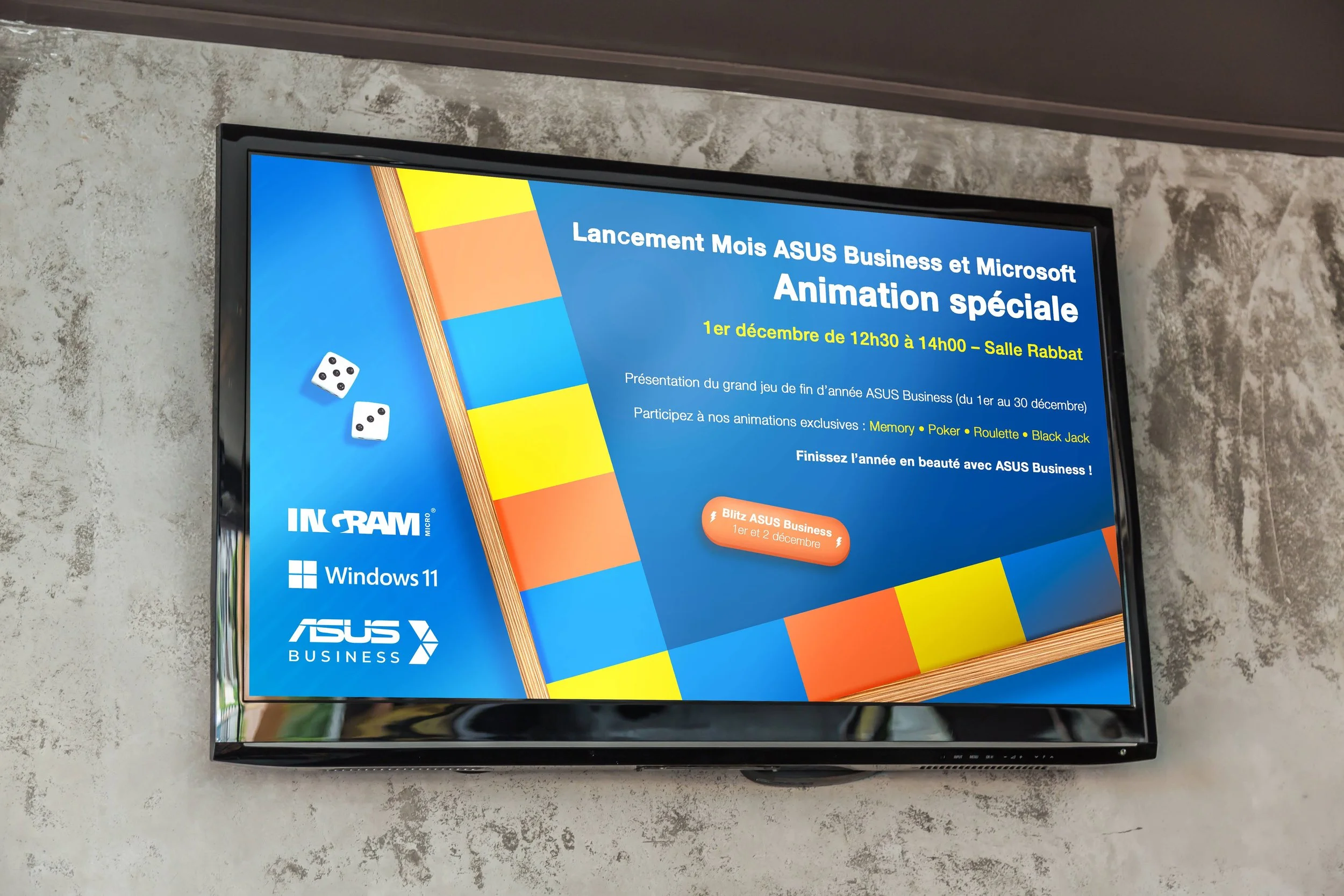 Evenement interne Asus Business Jeux