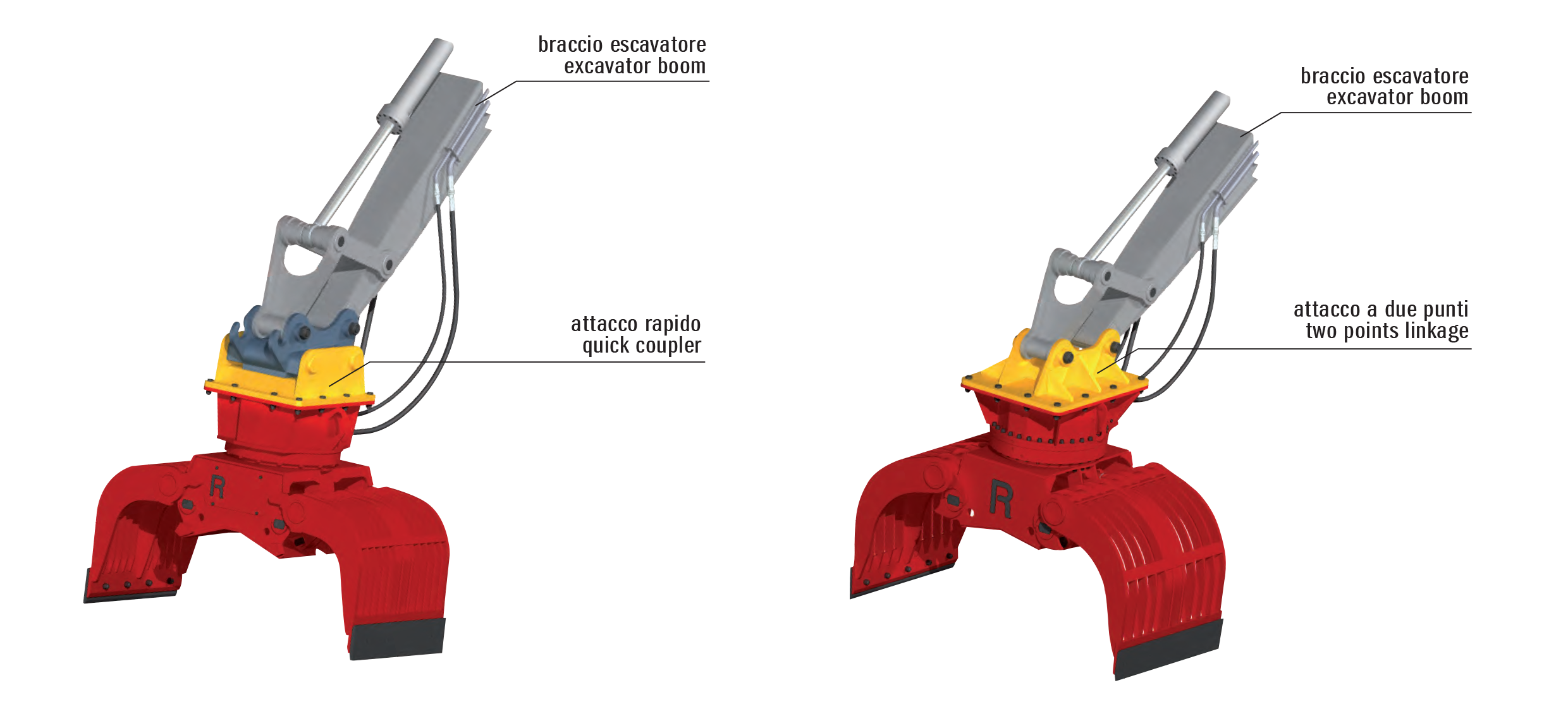 DEMOLITION GRABS FOR EXCAVATORS