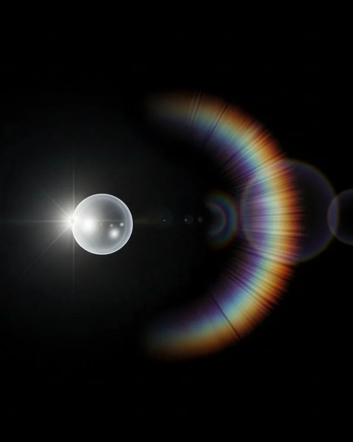 A miracle carved from darkness.

3D modeled in Cinema 4D and post-production refined in Photoshop.

#newmediaart #cinema4d #photoshop #adobe