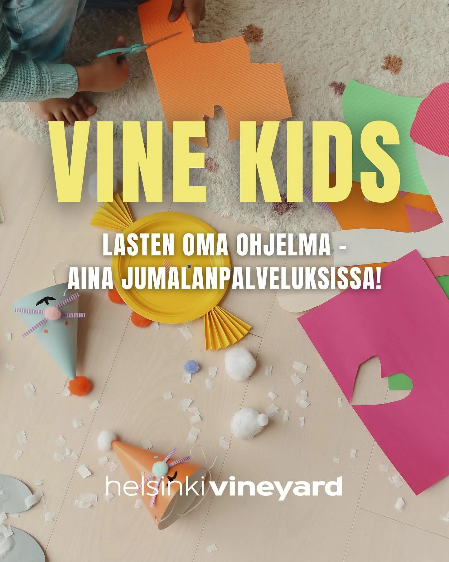 Tervetuloa mukaan jumalanpalveluksiin sunnuntaisin! 

Meill&auml; lapsille on sek&auml; lastenohjelmaa, ett&auml; pienimmille lastenhoitoa 🧸 

Vanhemmat ovat tervetulleita mukaan lastenohjelmaan. 

Lapset saavat kuulla omassa ohjelmassa Jeesuksesta 