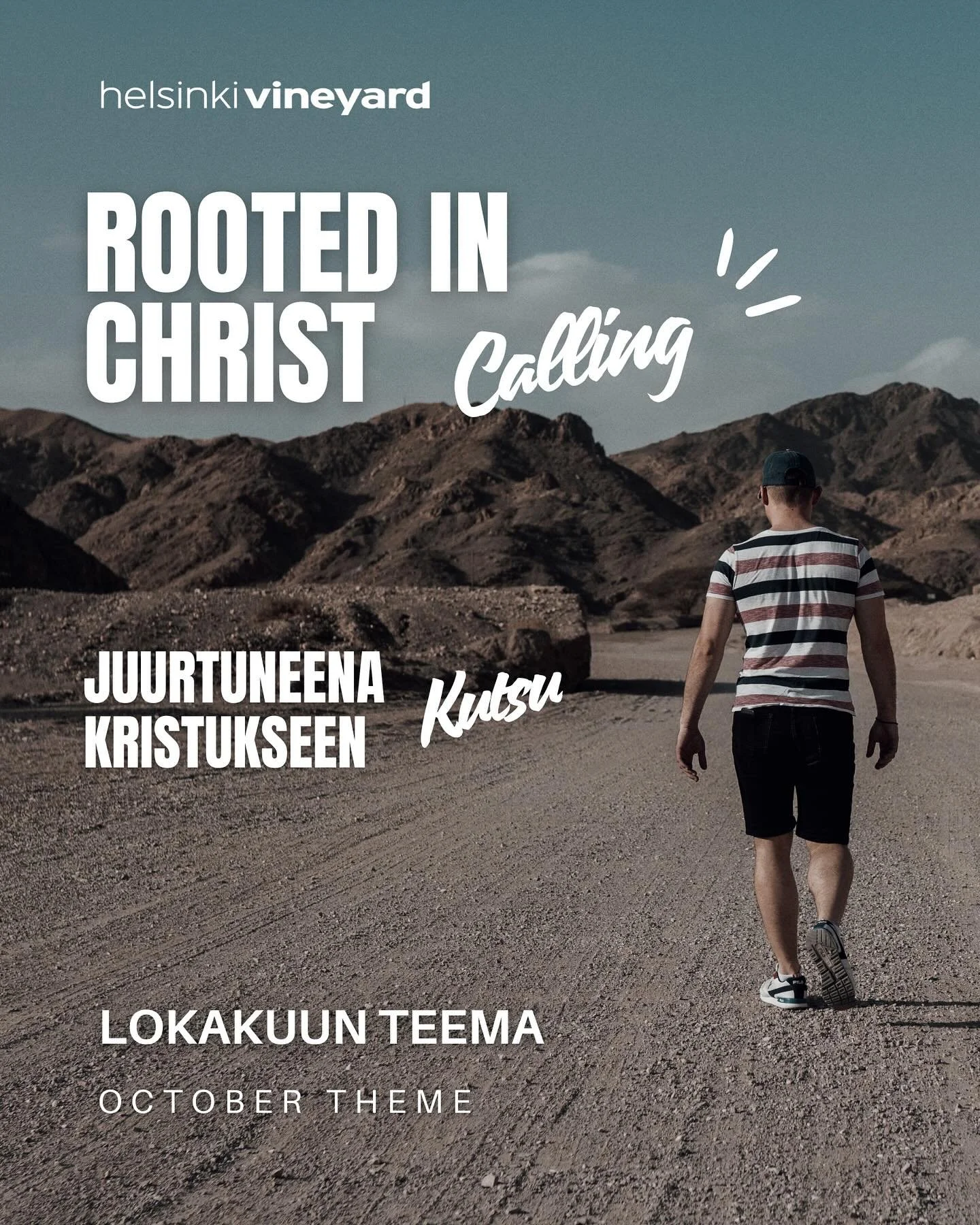 Siunattua lokakuuta!
Saarnat keskittyv&auml;t kuukauden teemaan, joka on &rsquo;Juurtuneena Kristukseen - kutsu&rsquo; 🌊

Have a blessed october!
Our sermons revolve around the theme of the month which is &rsquo;Rooted in Christ - calling&rsquo; 🌊