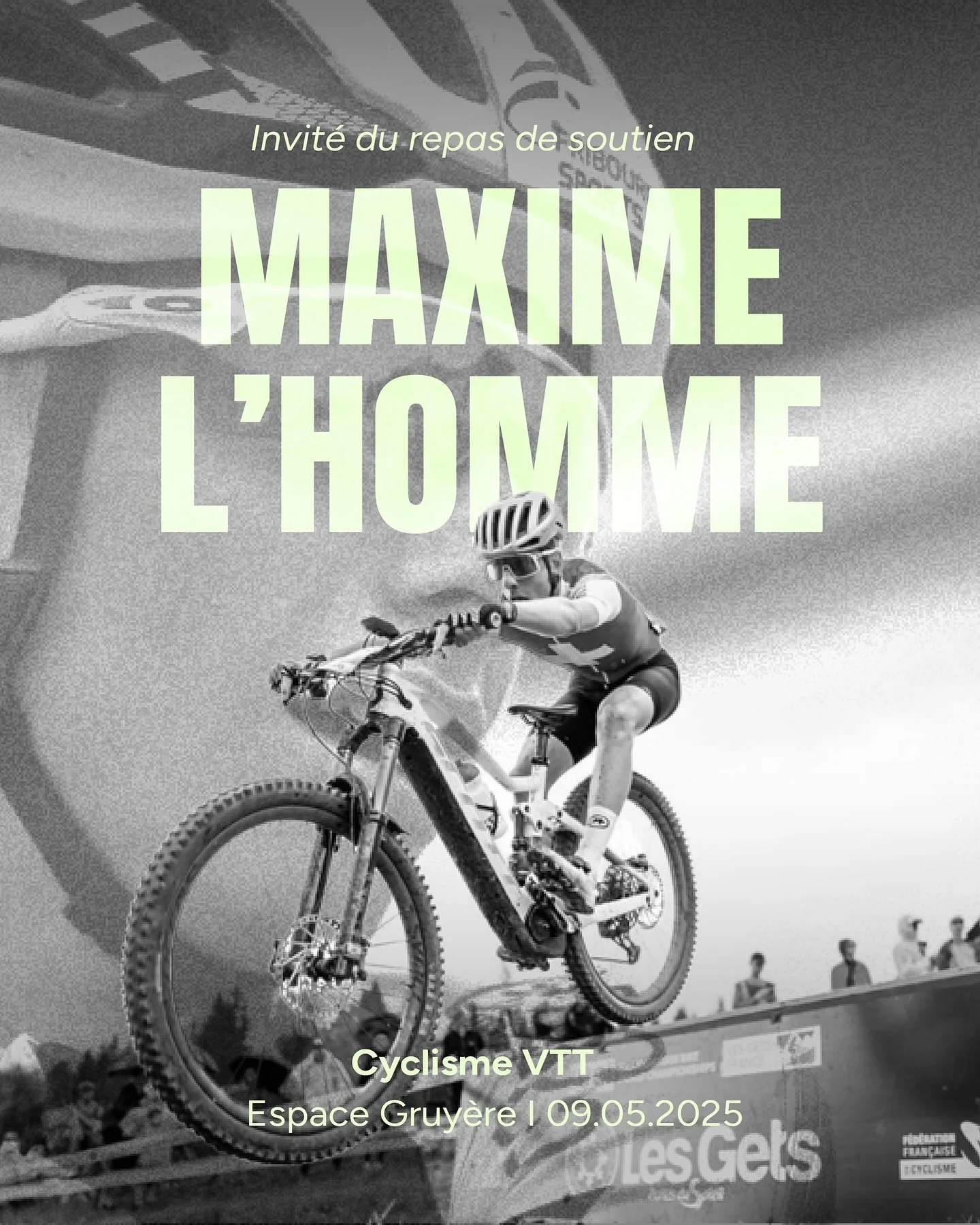 Maxime L&rsquo;Homme sera l&rsquo;un de nos invit&eacute;s du Repas de Soutien de l&rsquo;&eacute;tape Broc-Charmey du Tour de Romandie 2026 ! Inscrivez vous 😉🚴🏻🍽️
#tdr26 #broccharmey #repassoutien