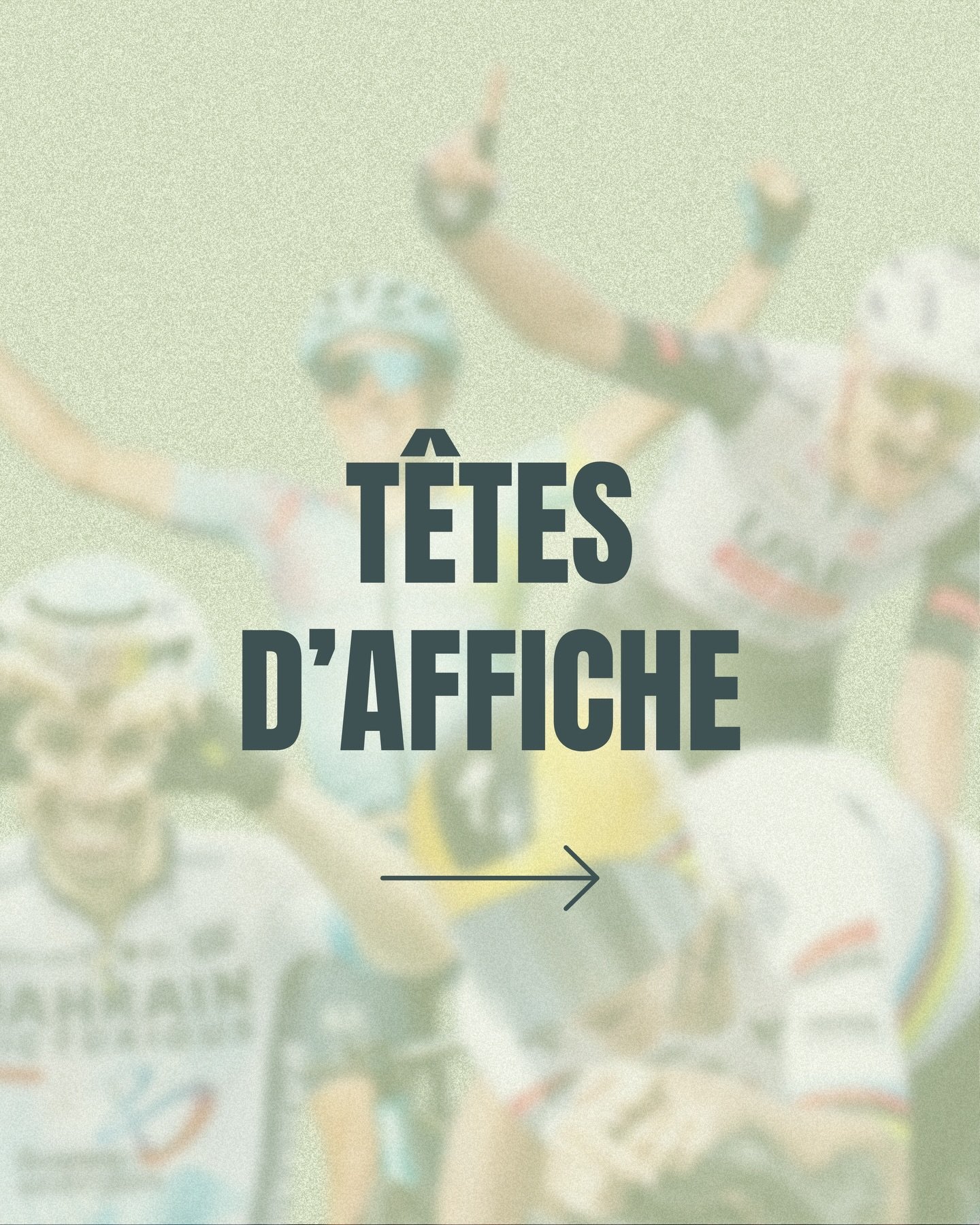 Ils seront au d&eacute;part 👇👀

Tadej Pogačar
Primož Roglič
Lenny Martinez
Florian Lipowitz

📅 02 mai 2026