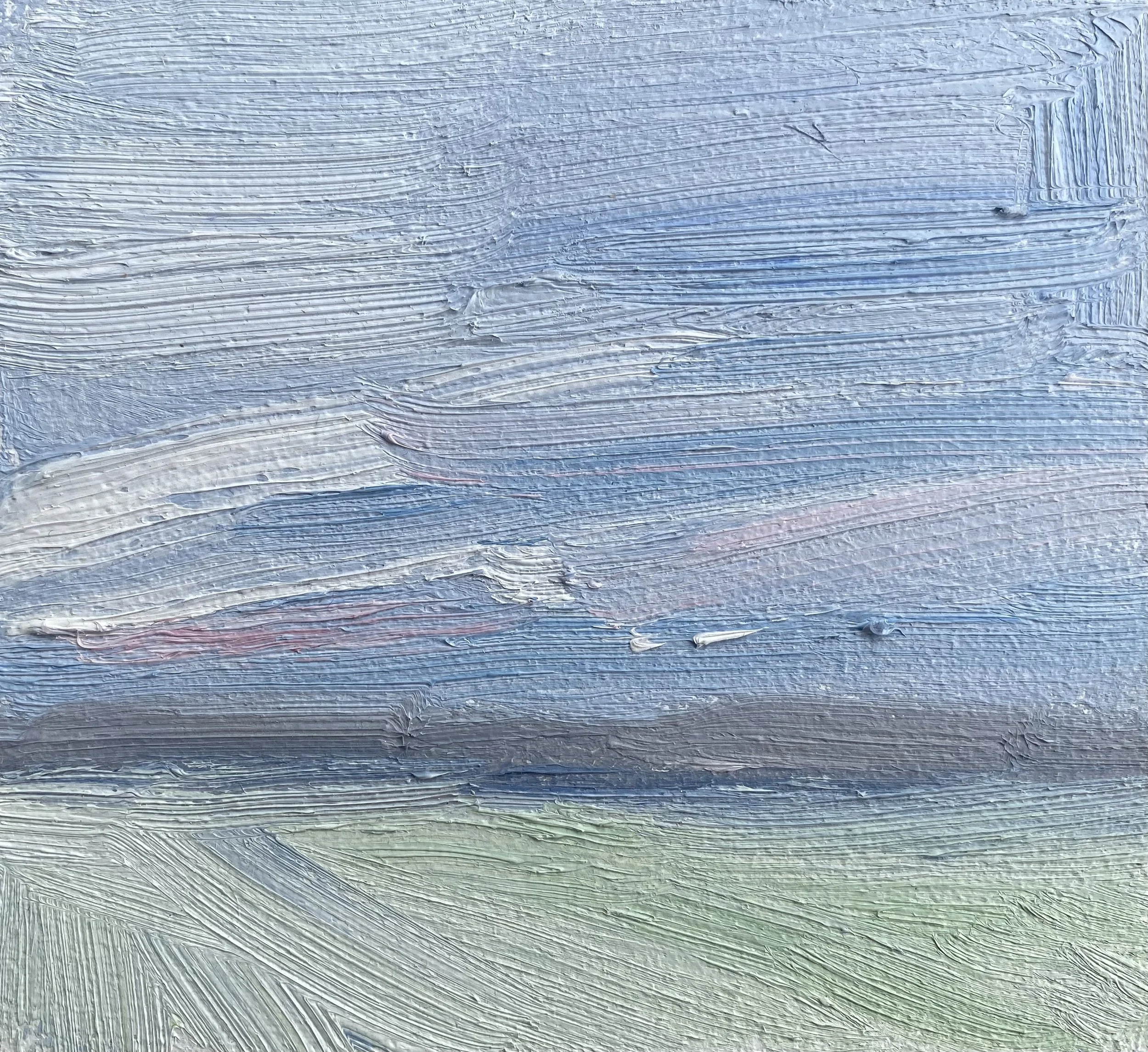 Koud en vroeg (nr4) - 10,5x11,5cm - € 135,-