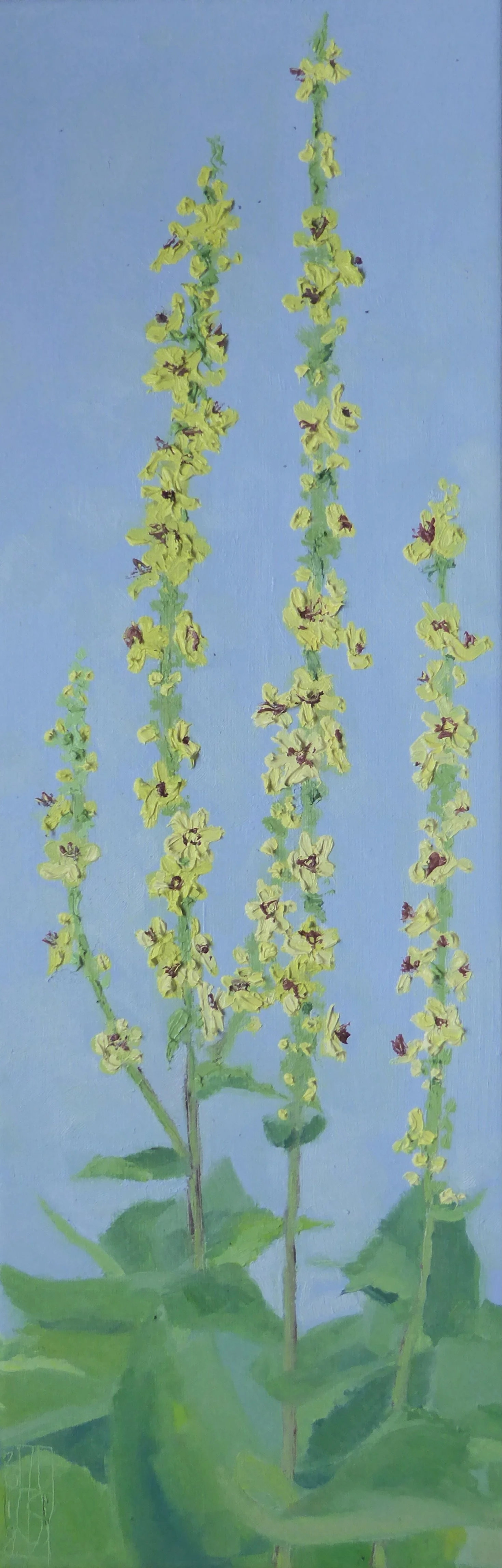 Bijenspitsuur en ik schilder - 60x20cm - € 400,-