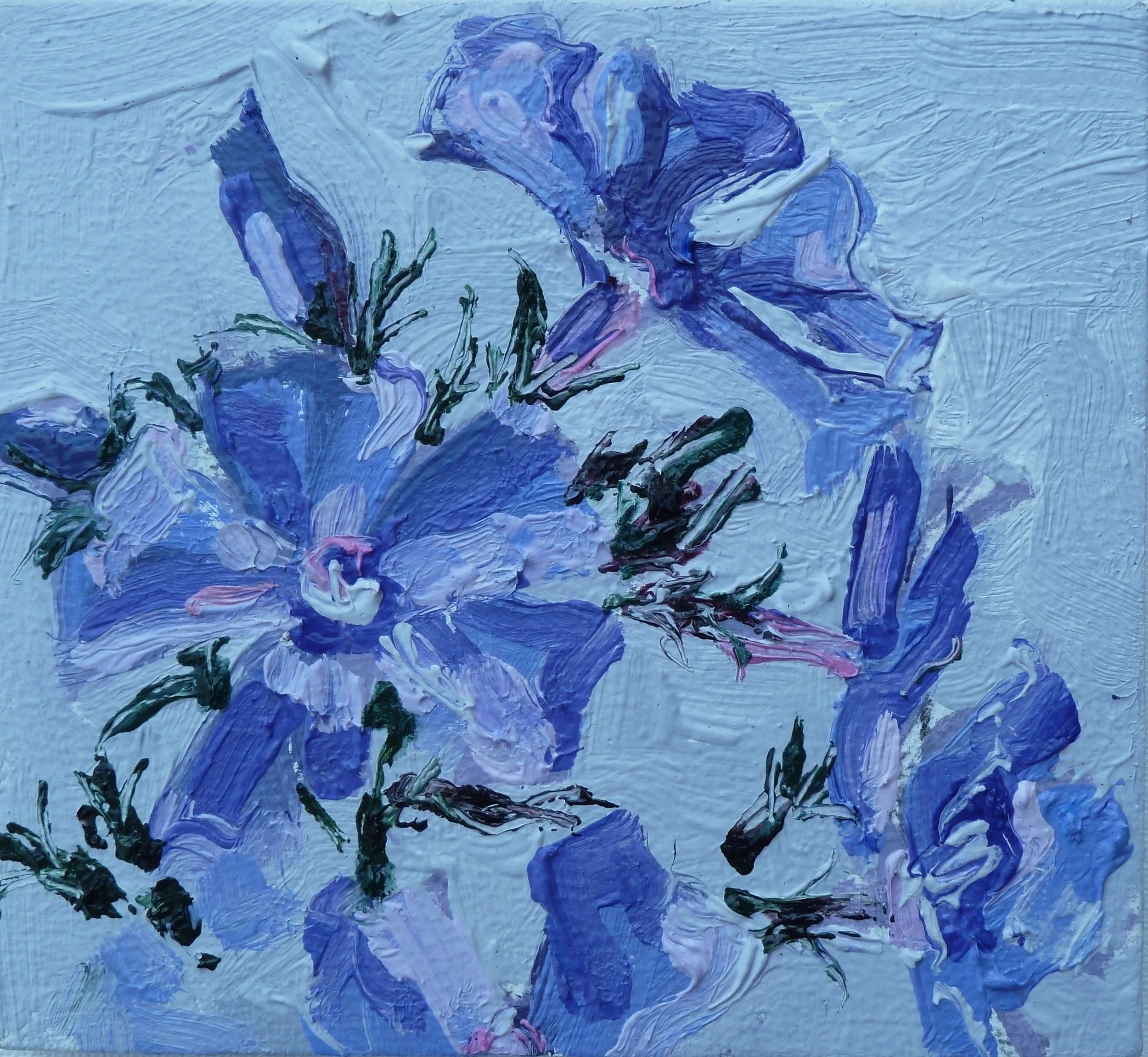Uit het boeket bij Janneke (nr 1) - 10,5x11,5cm - € 135,-