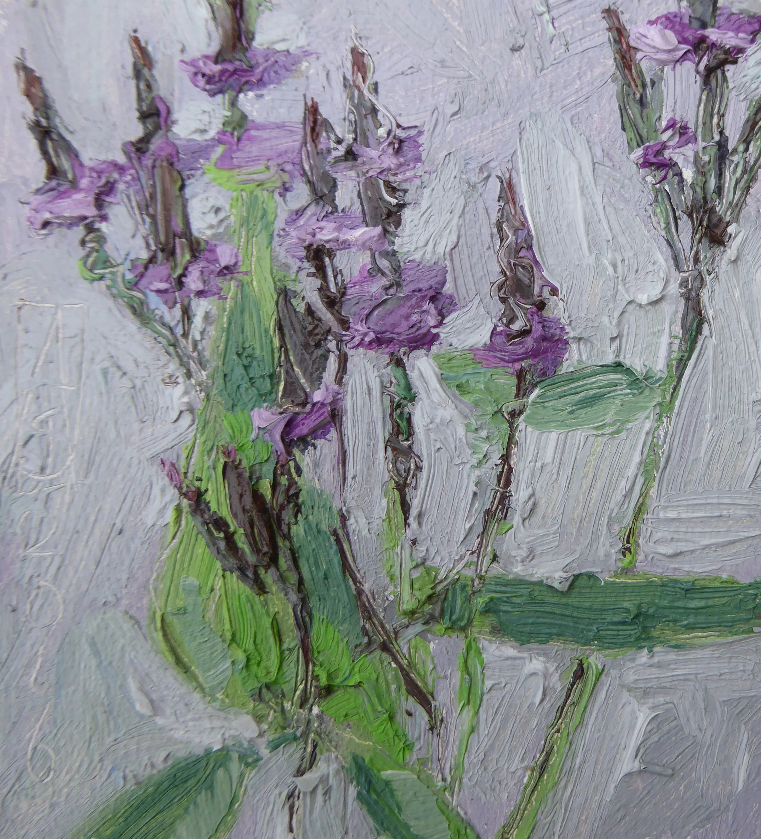 Op een gelukkige dag - 11,5x10,5cm - € 135,-