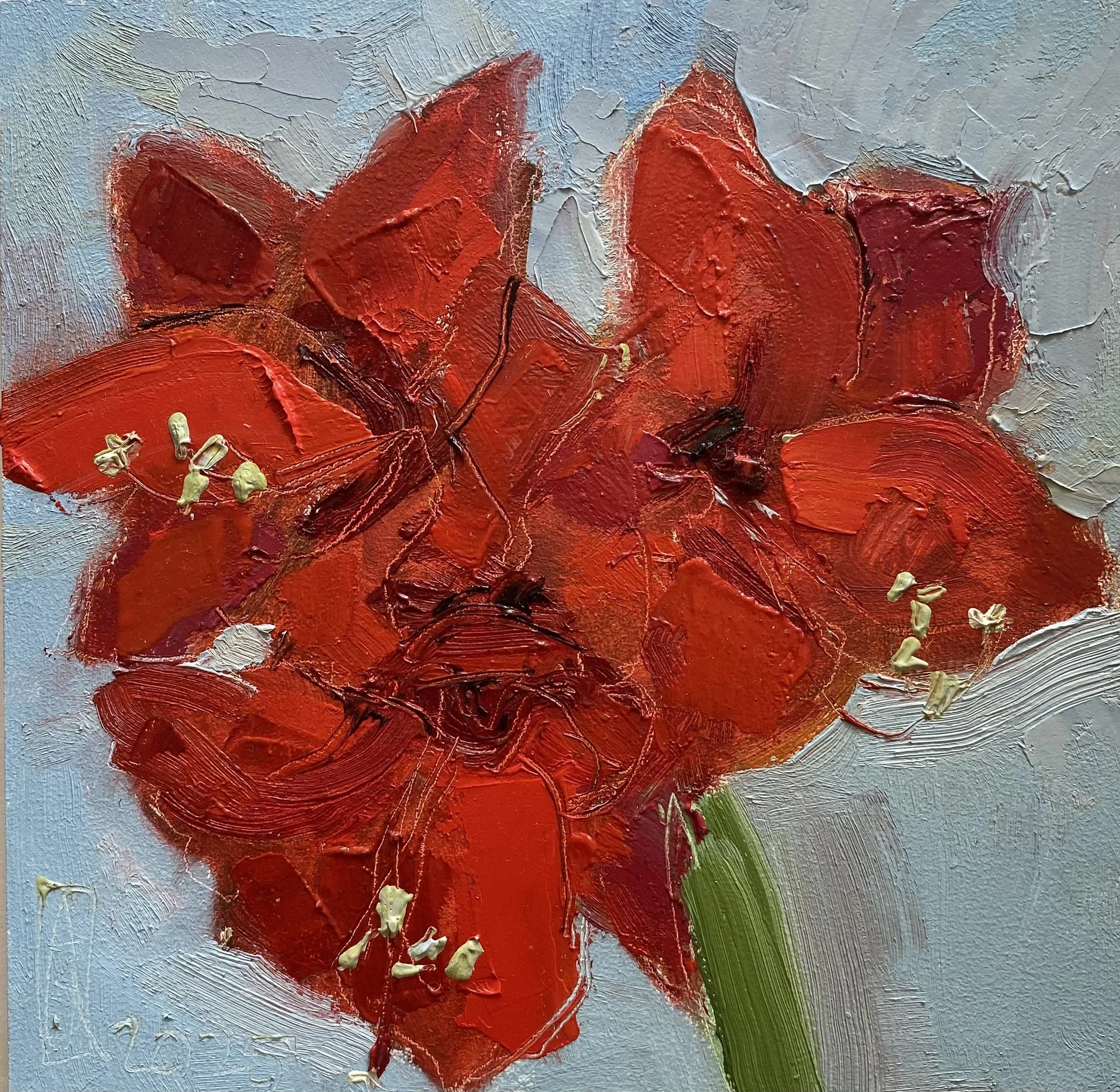 Dank aan Hermine - 20x20cm - € 195,-