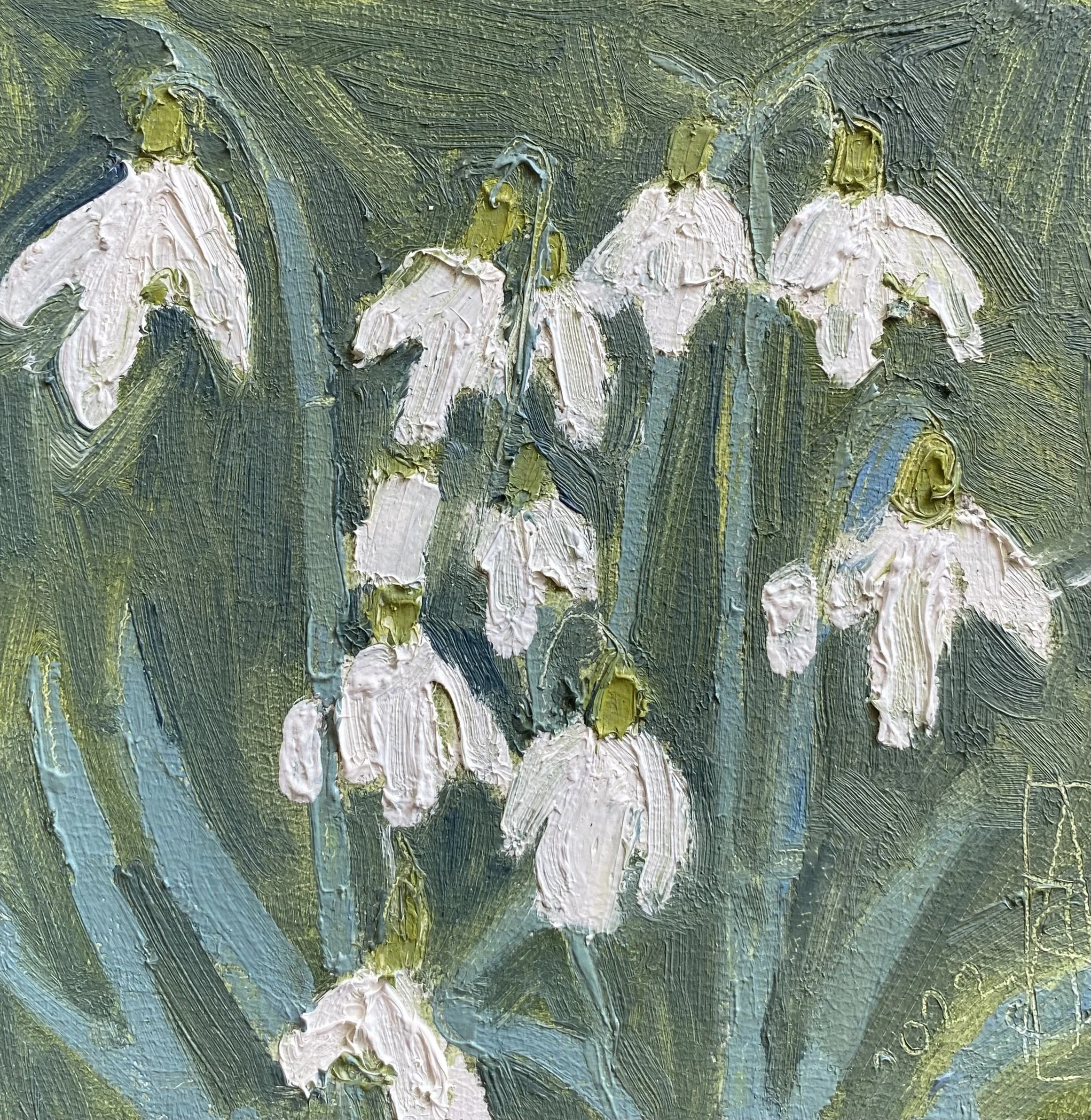 Eindelijk lente - 15x15cm - € 150,-