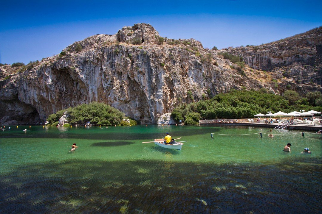 Athens Vouliagmeni's Lake
#holidayplan 
#athens 
#vouliagmeni 
#lake
#vouliagmenilake 
#greekvibes 
#greekview 
#fygreece 
#greekescape 
#greece 
#greenwaters