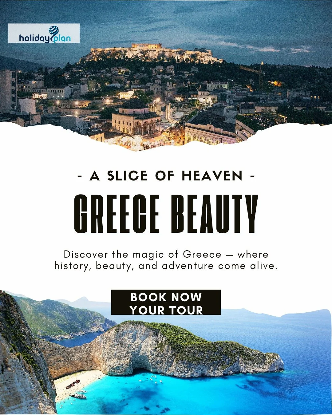 Waking up in Greece feels like a dream 🌅🇬🇷 From ancient ruins to crystal-clear beaches and jaw-dropping views at every turn &mdash; this place has it all. History, beauty, and pure bliss in one unforgettable trip! ✨🏛️🌊 #Greece #TravelGoals #Isla