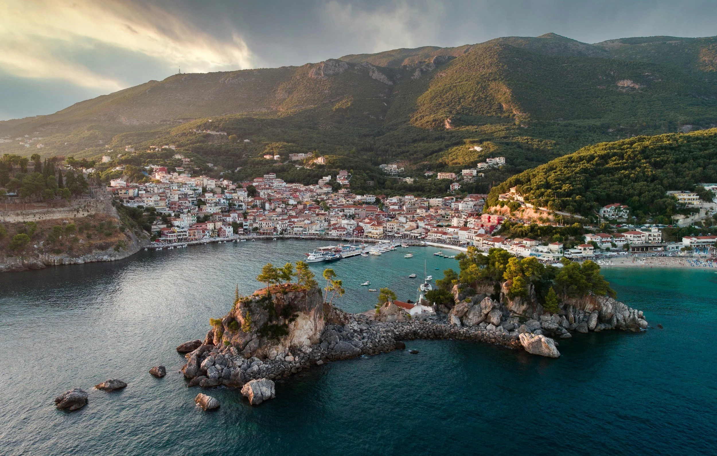 Parga and Ionian coast during a 9-day semi-private Epirus tour in Greece