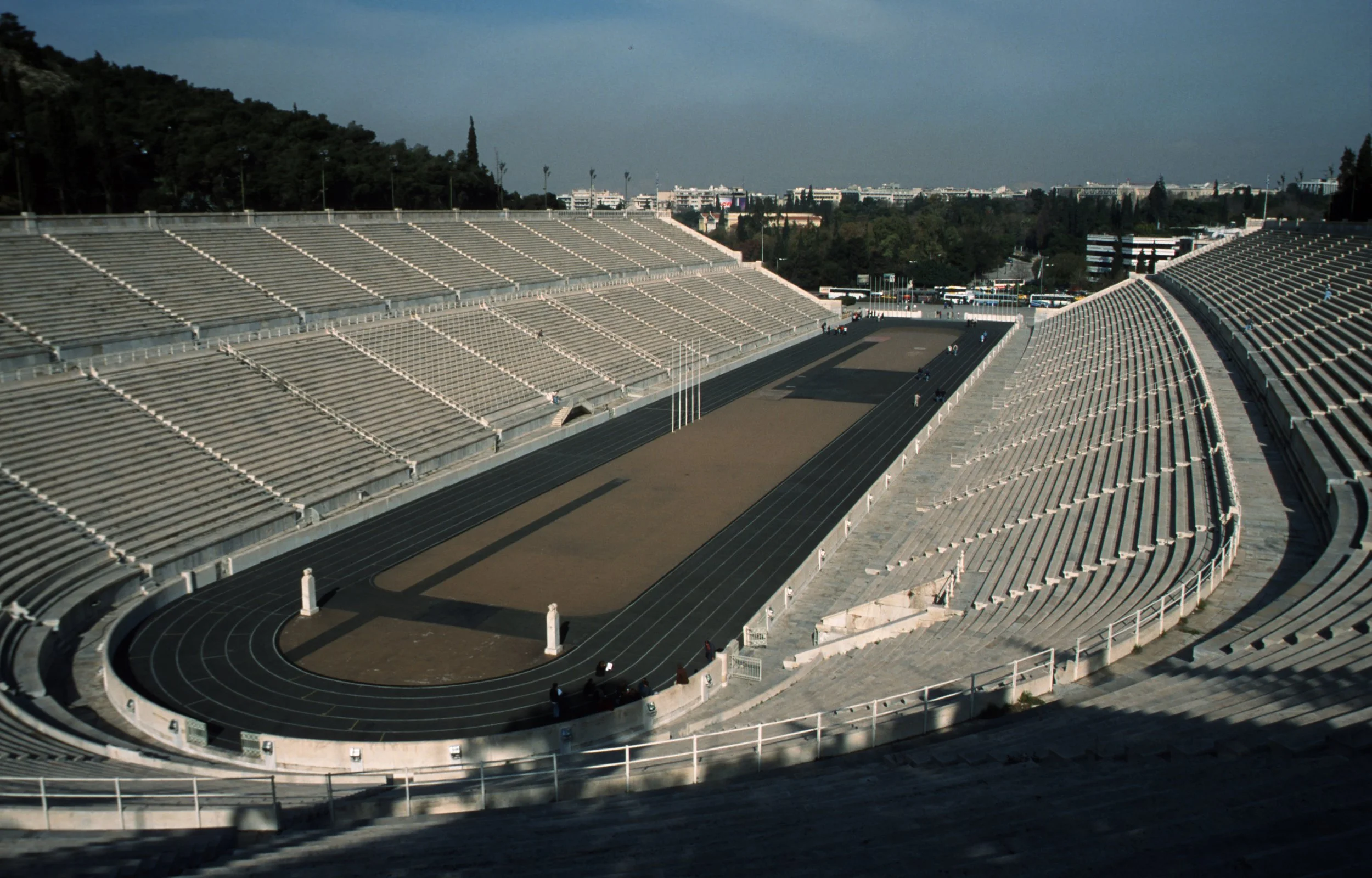 Panathenaic Stadium in Athens, site of the first modern Olympic Games