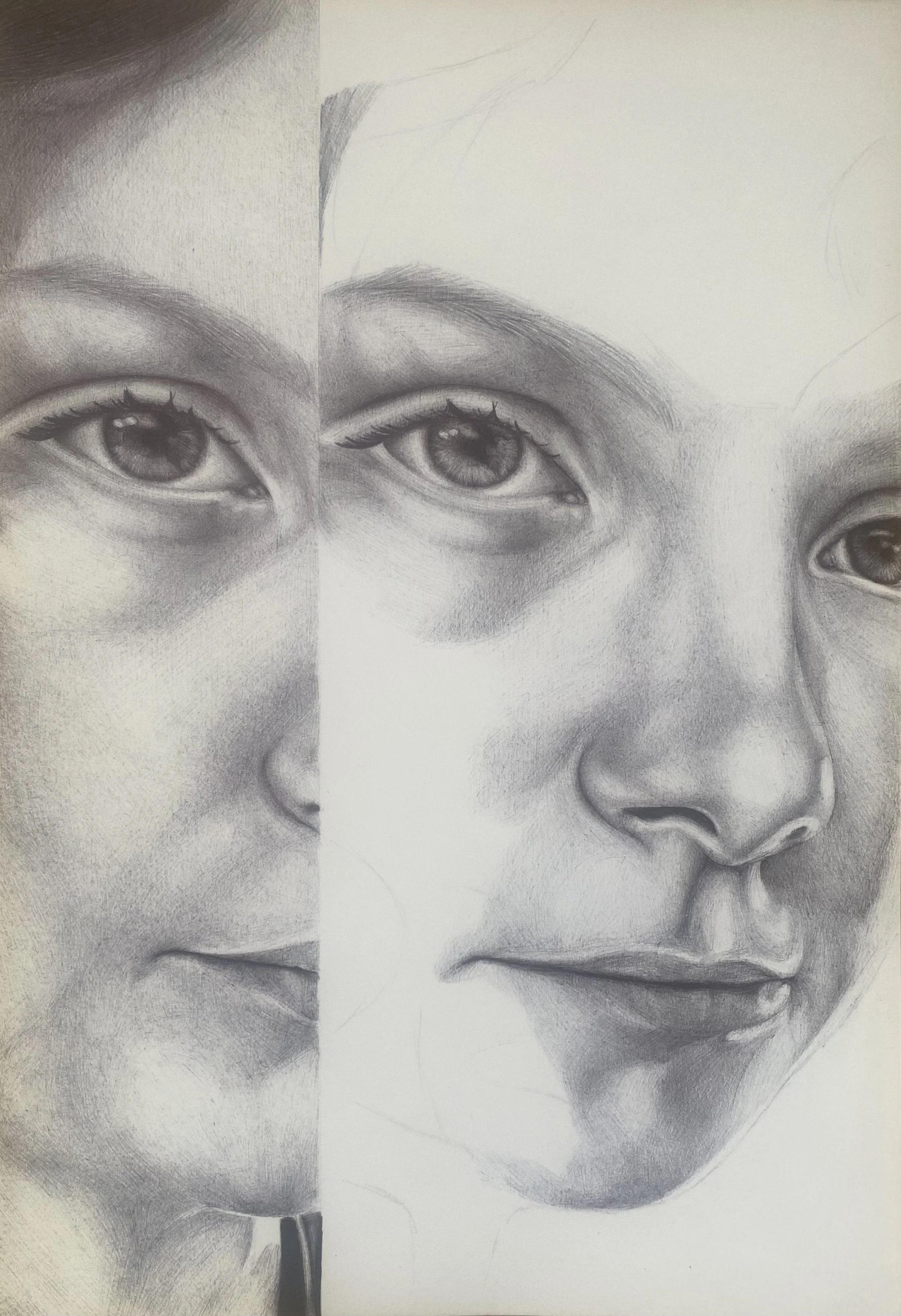 What? What? Biro on Paper, 29.7 cm x 42 cm