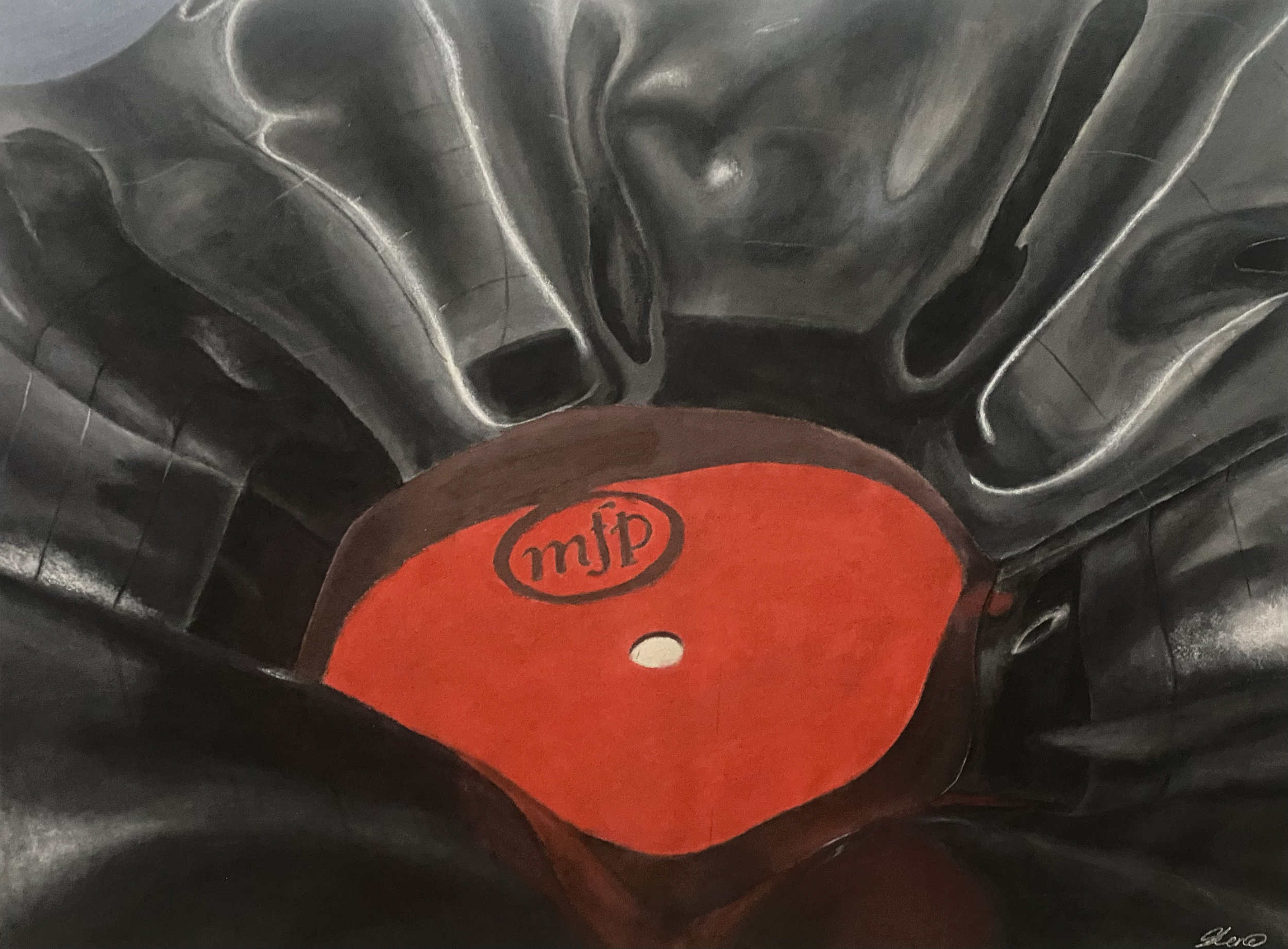 Warped Melody. Acrylic on Canvas