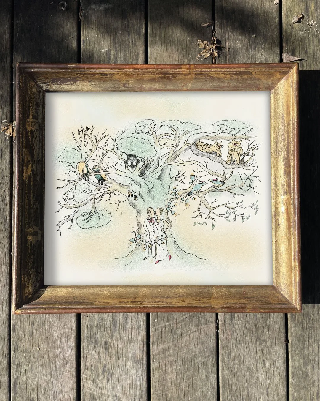 Arbre de mariage