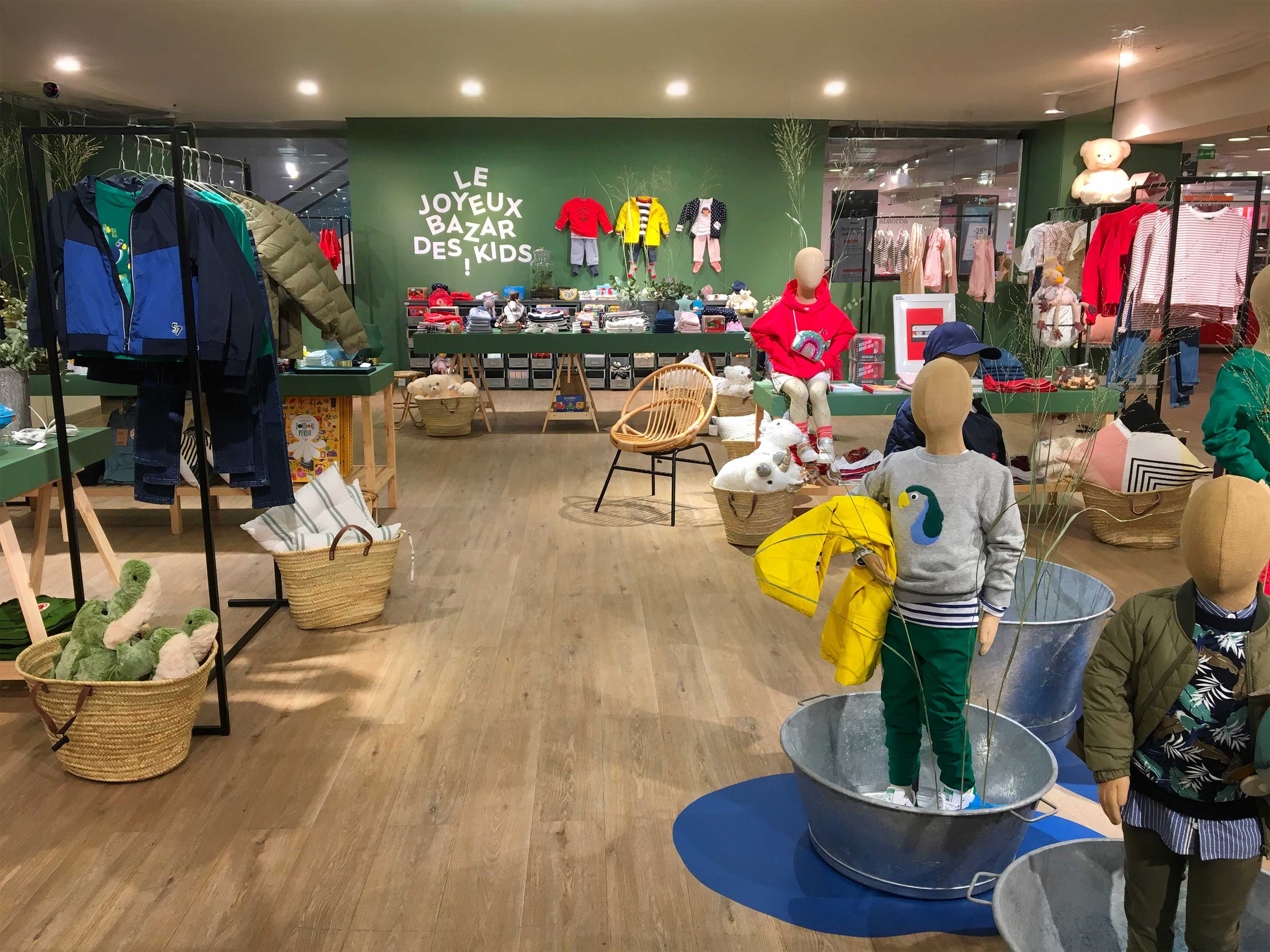 Logo de l'espace enfants du BHV