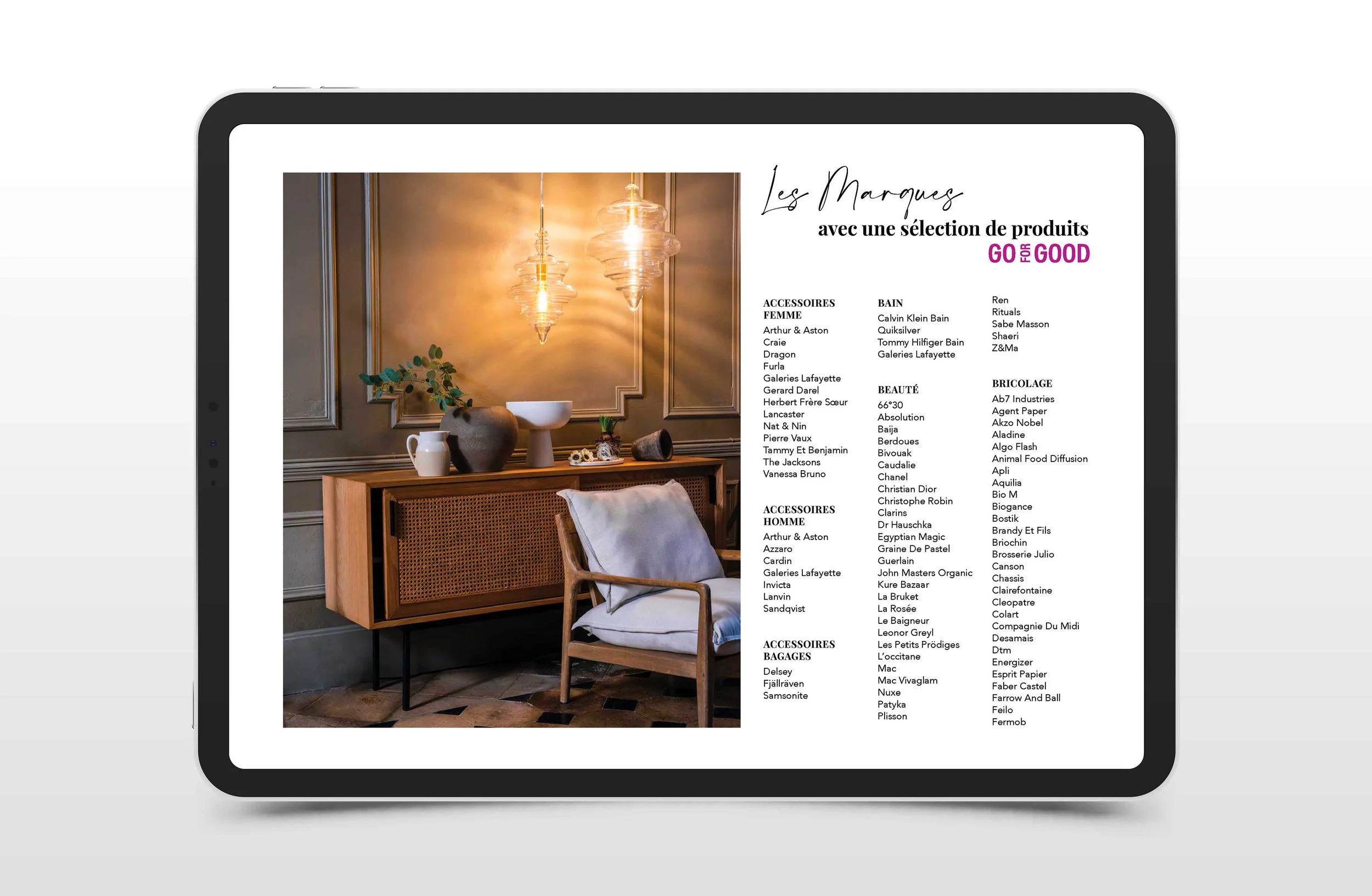 Dossier de presse Good bazar